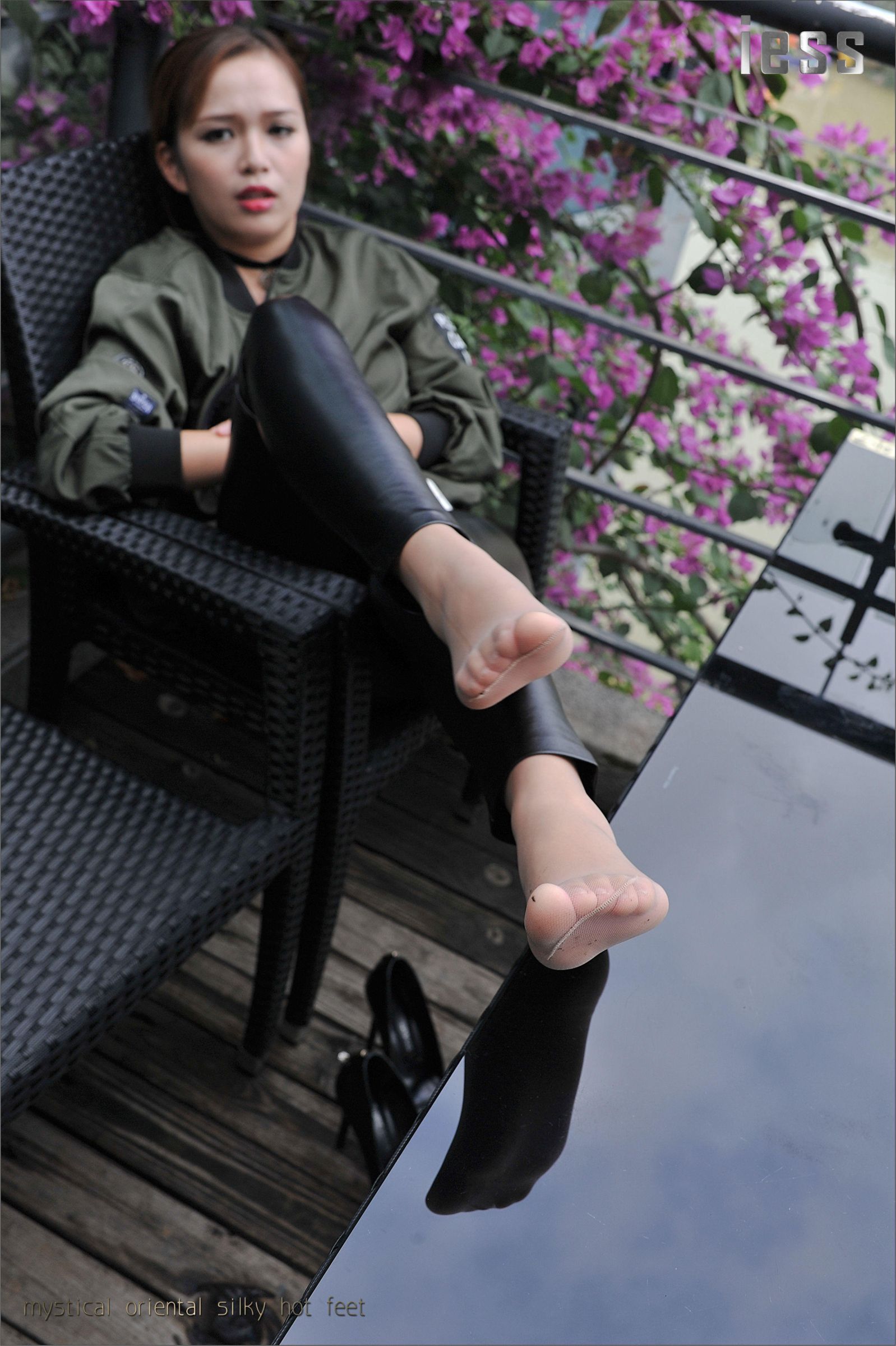 [IESS异思趣向] 2016.10.21 NO.021《紧绷皮裤与顺滑肉丝 2》羊羊