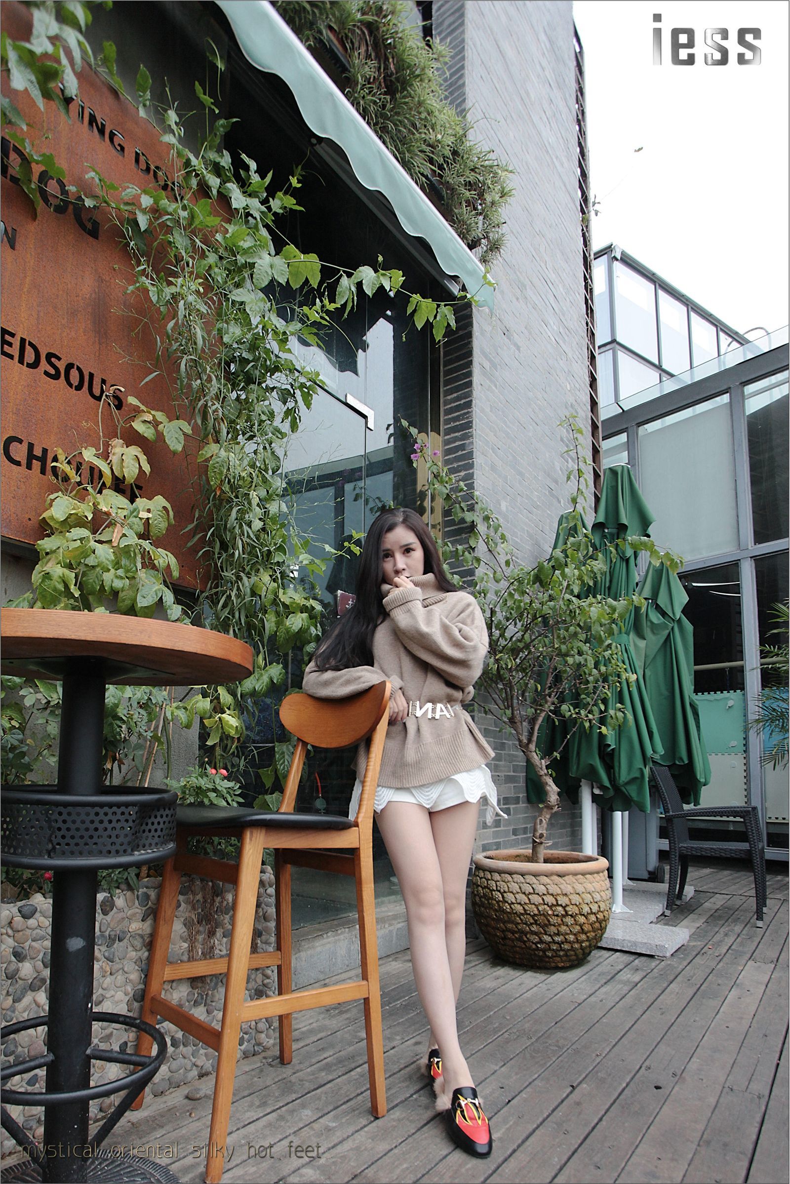 [IESS异思趣向] 2016.11.25 No.035《皮拖+超薄丝》YY