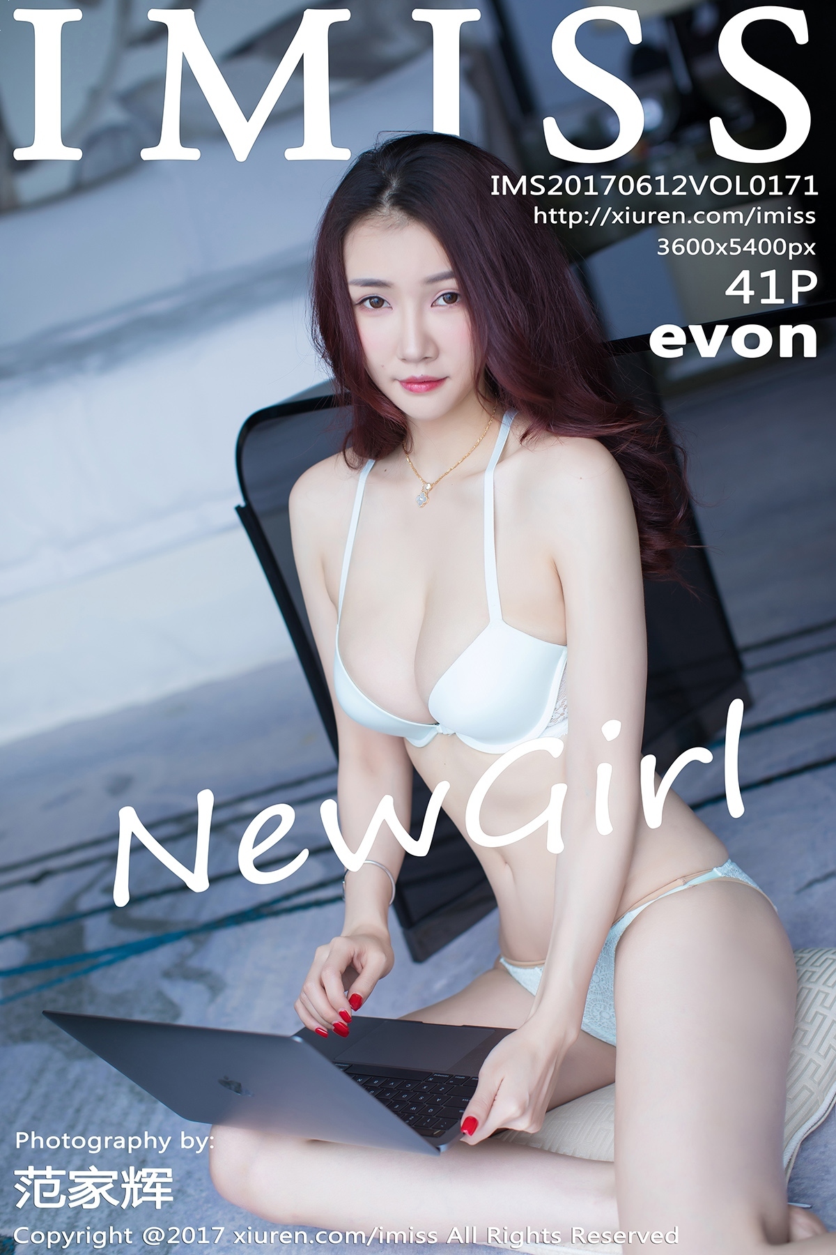 [IMiss爱蜜社]2017.06.12 Vol.171 Evon