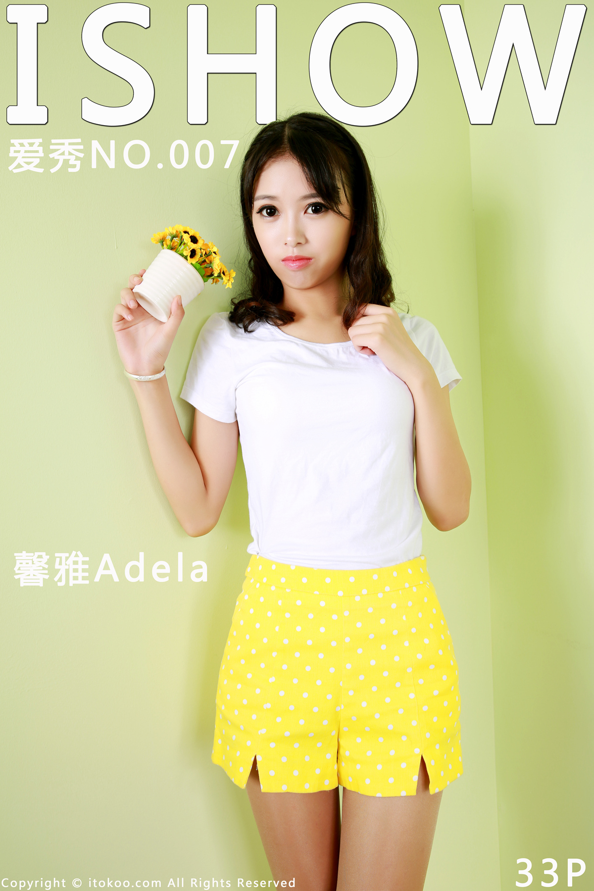 [ISHOW爱秀]2015.09.10 No.007 馨雅Adela