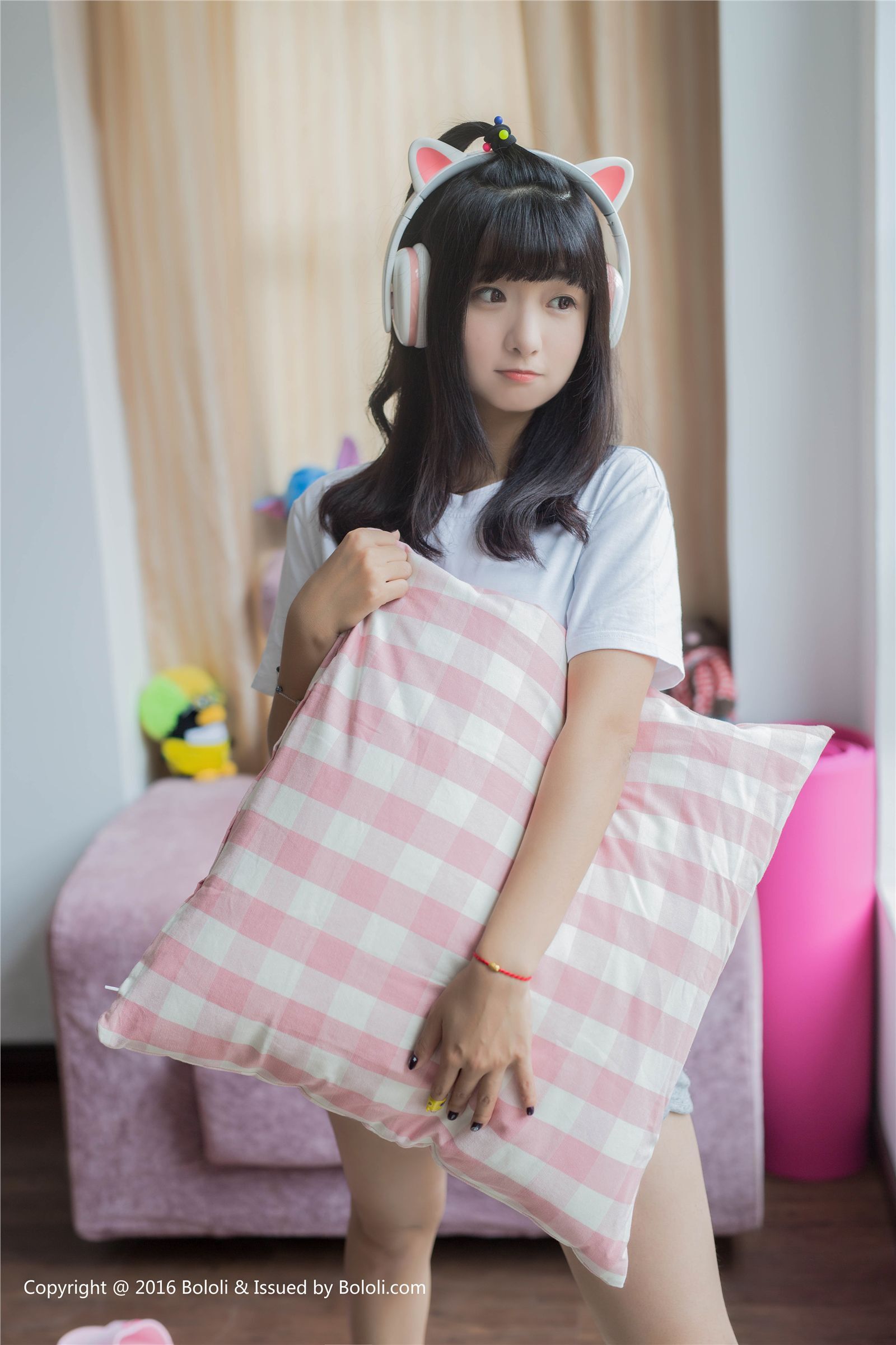 [Kimoe]激萌文化 2016-10-20 周闻 球球喵耳机