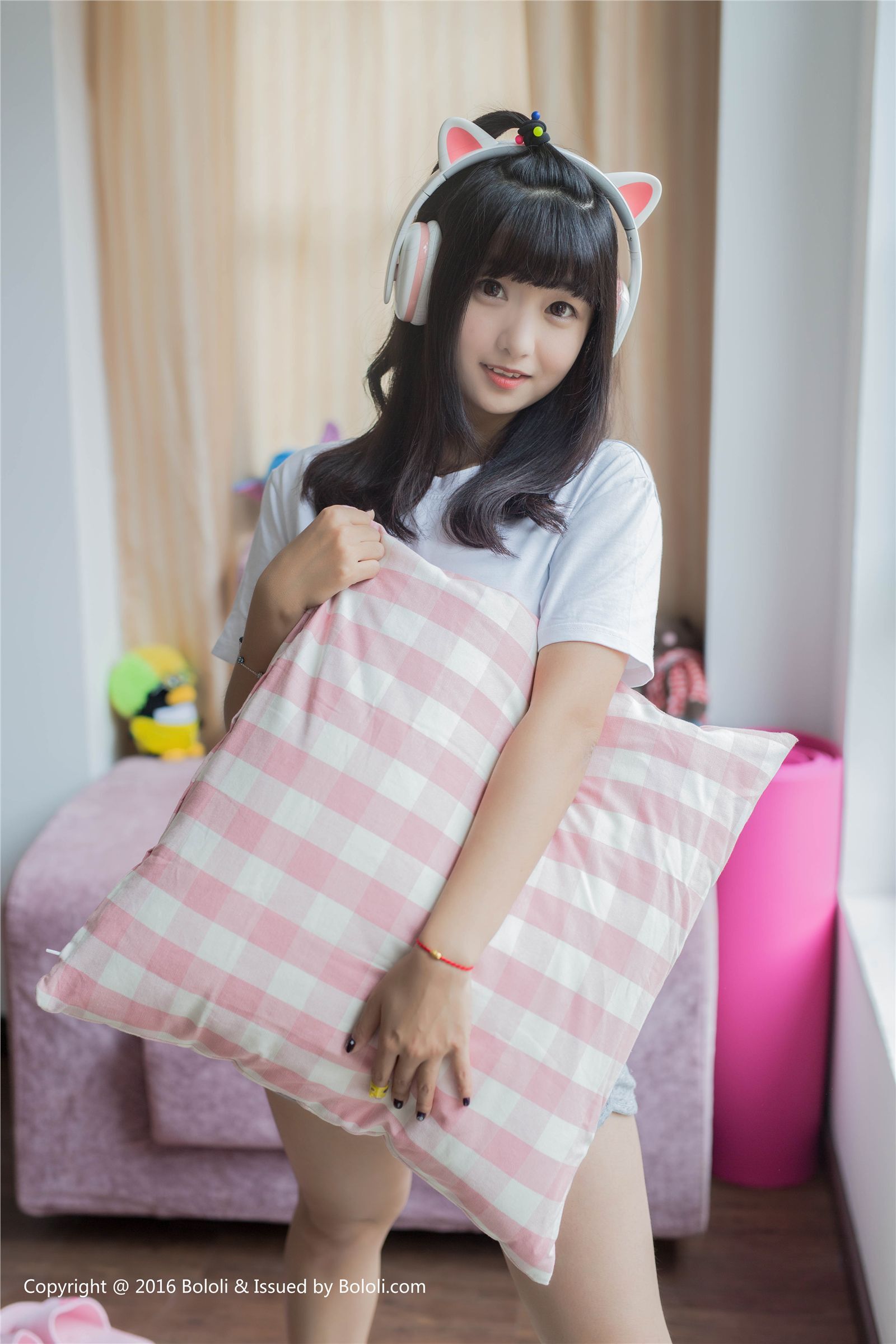 [Kimoe]激萌文化 2016-10-20 周闻 球球喵耳机