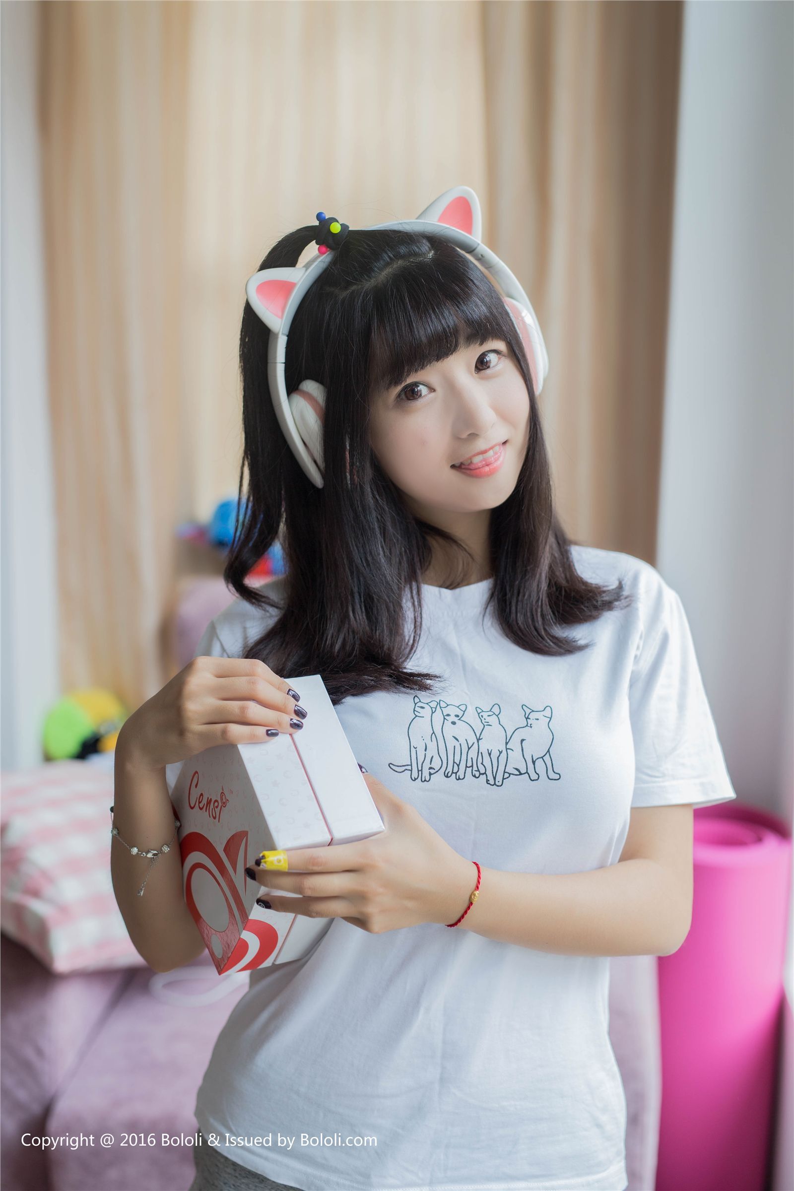 [Kimoe]激萌文化 2016-10-20 周闻 球球喵耳机