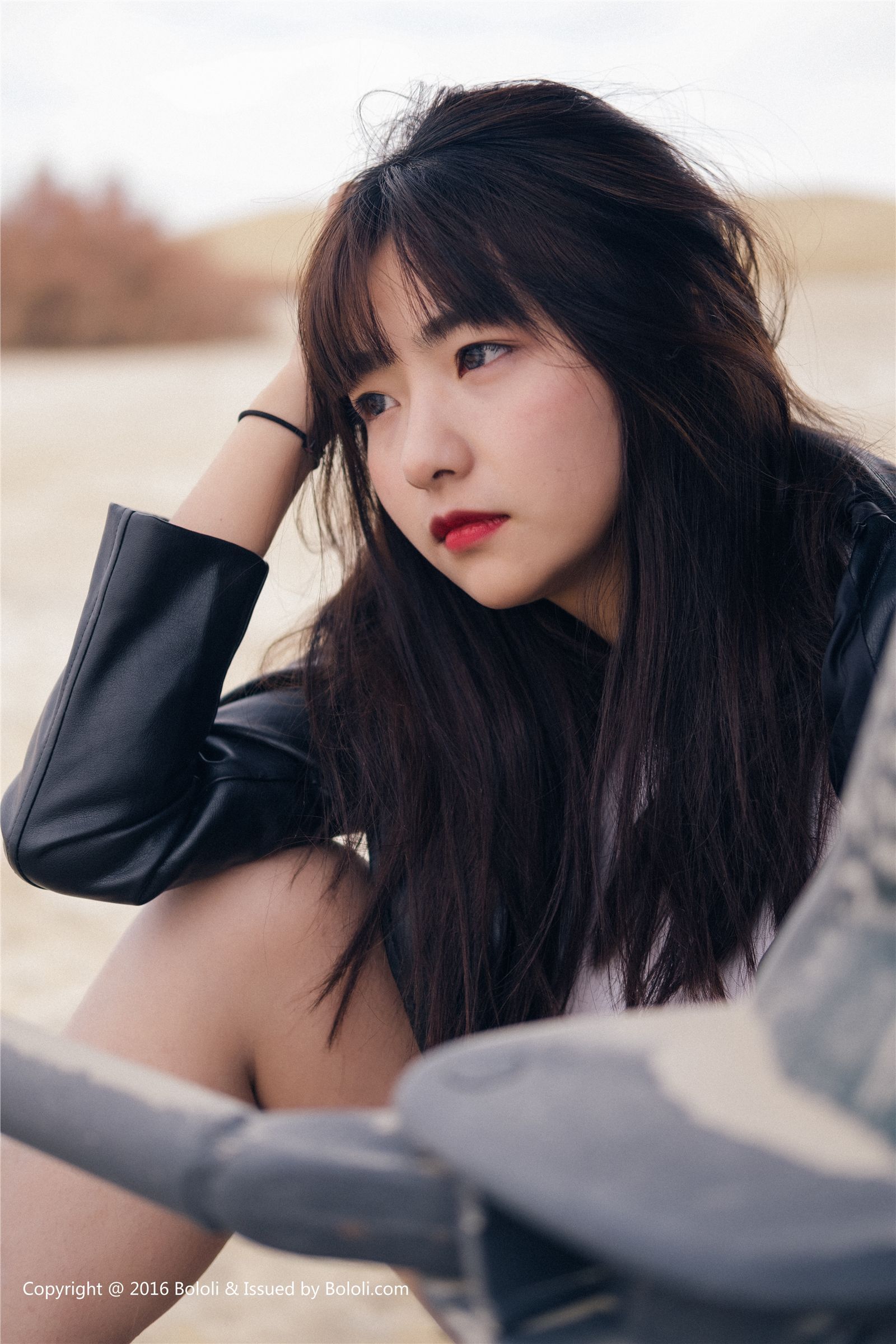 [Kimoe 激萌文化] Vol.010  周闻球球沙漠机车女