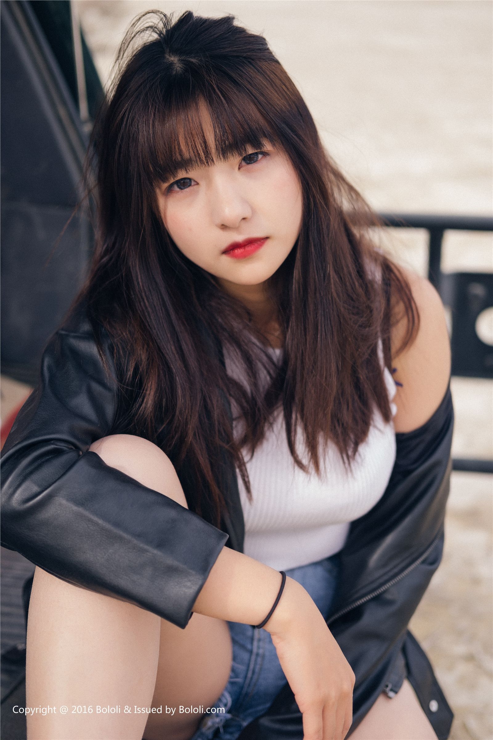 [Kimoe 激萌文化] Vol.010  周闻球球沙漠机车女