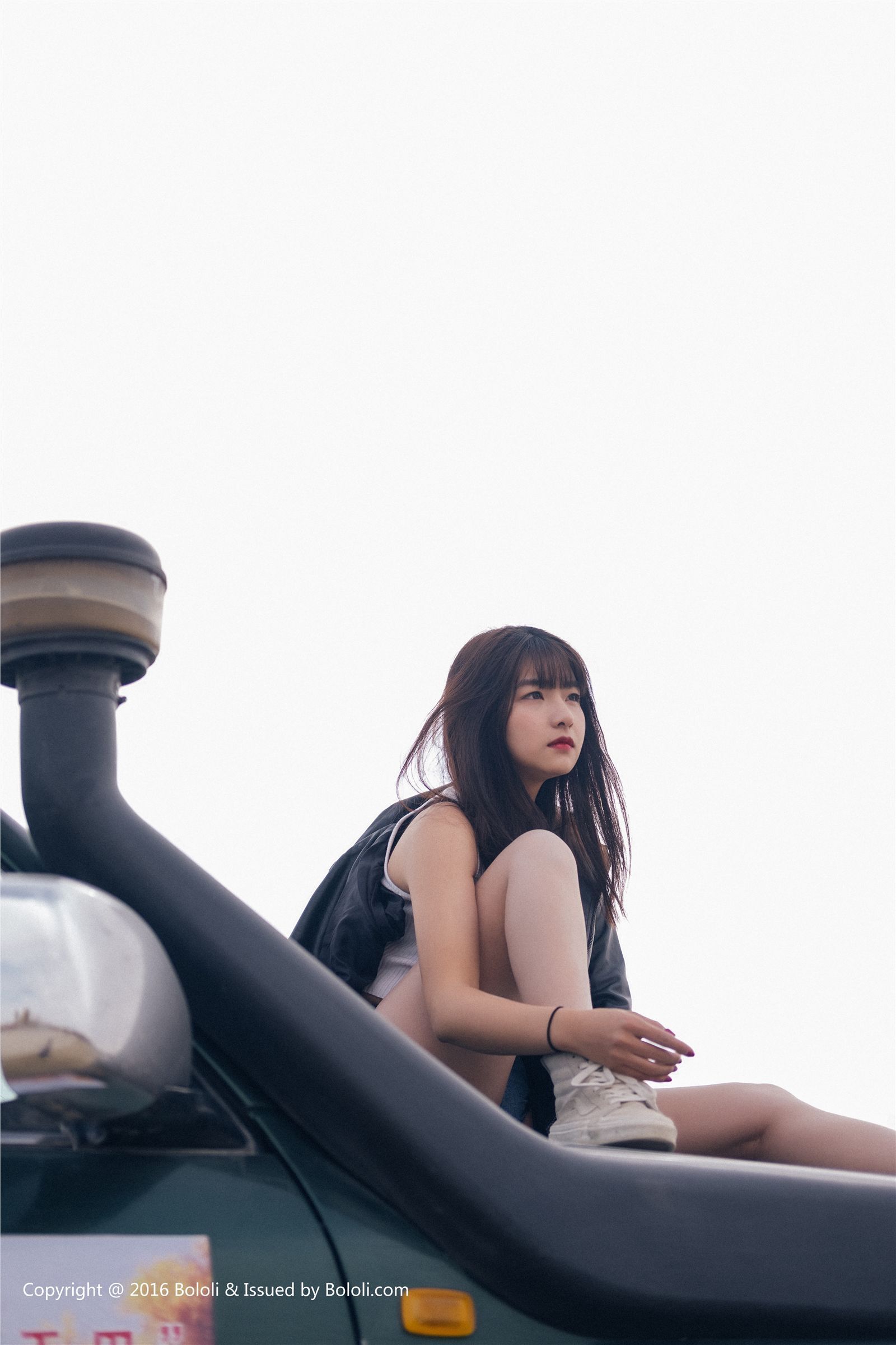 [Kimoe 激萌文化] Vol.010  周闻球球沙漠机车女