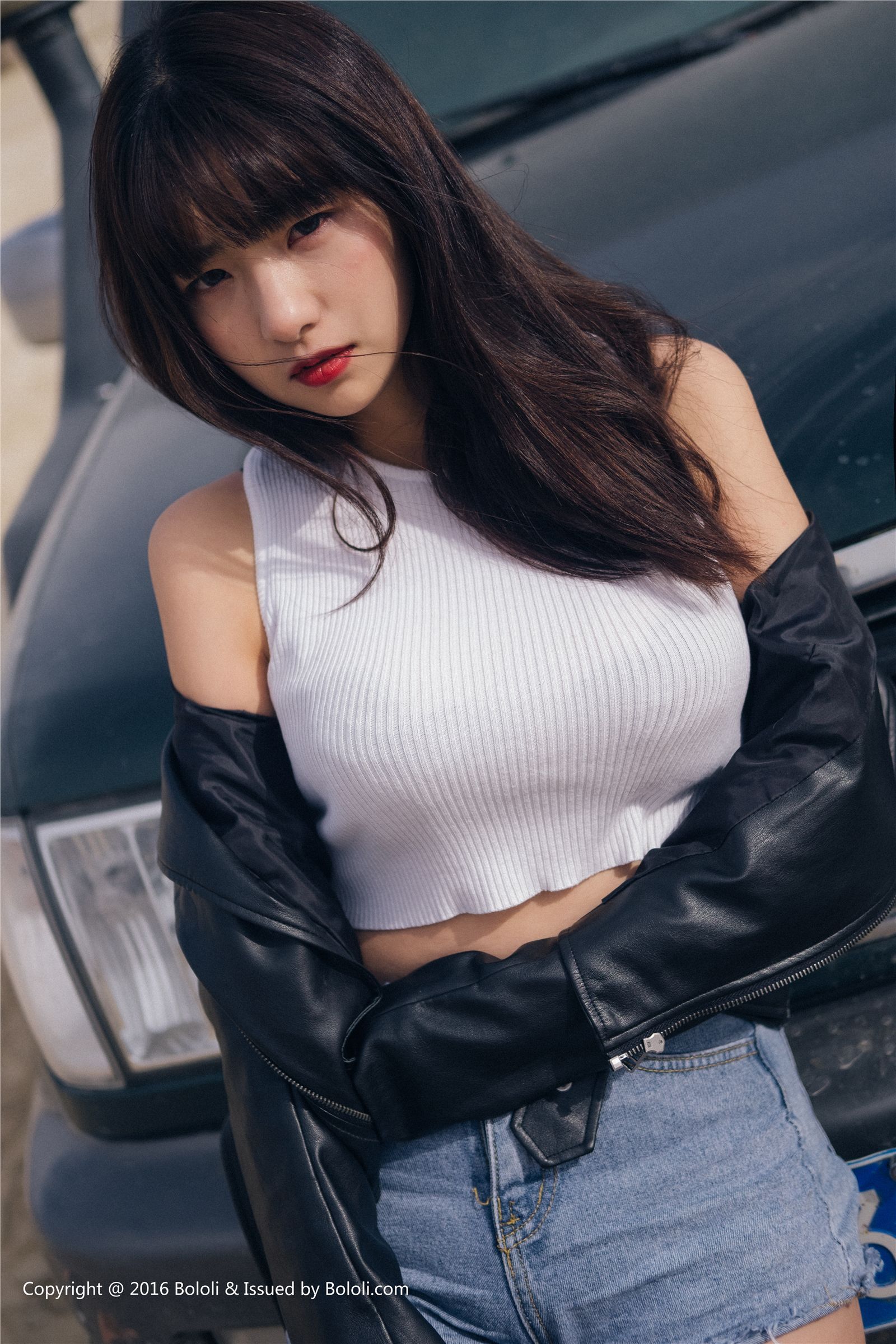 [Kimoe 激萌文化] Vol.010  周闻球球沙漠机车女