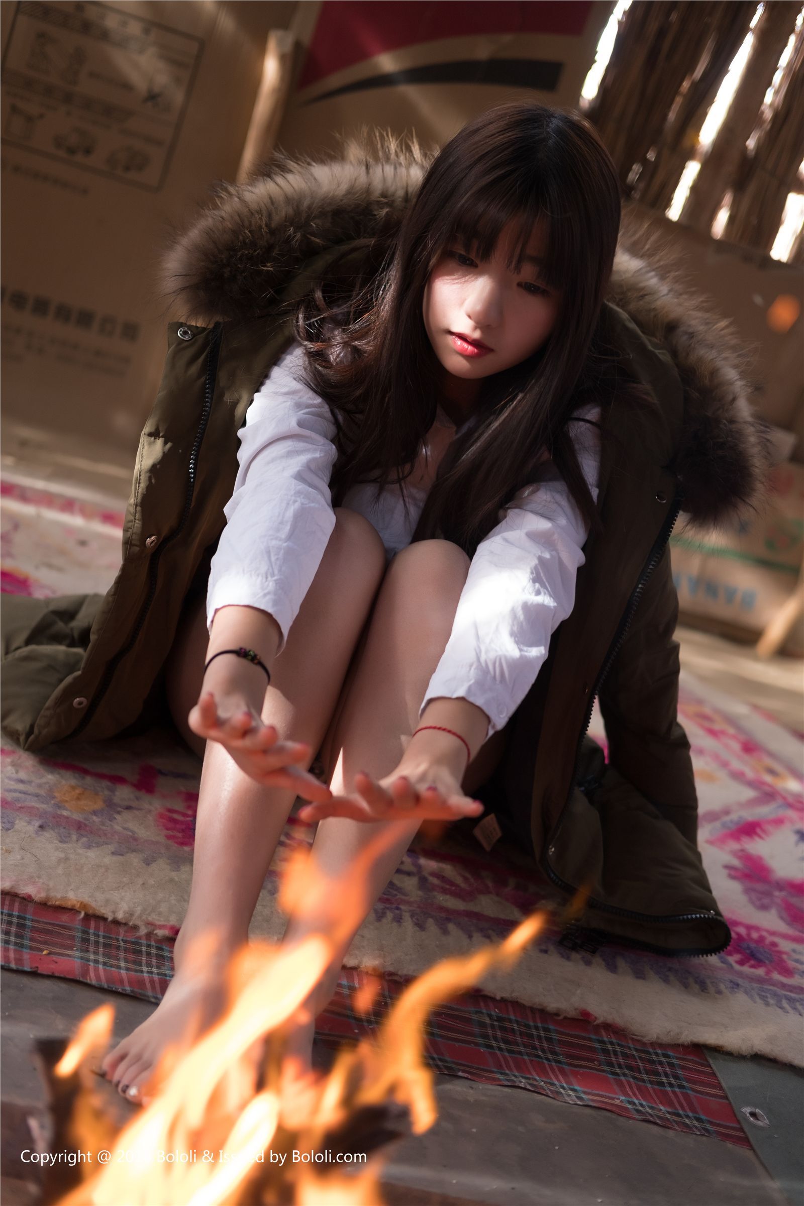 [Kimoe]2016.12.29 Vol.012 周闻 球球篝火取暖