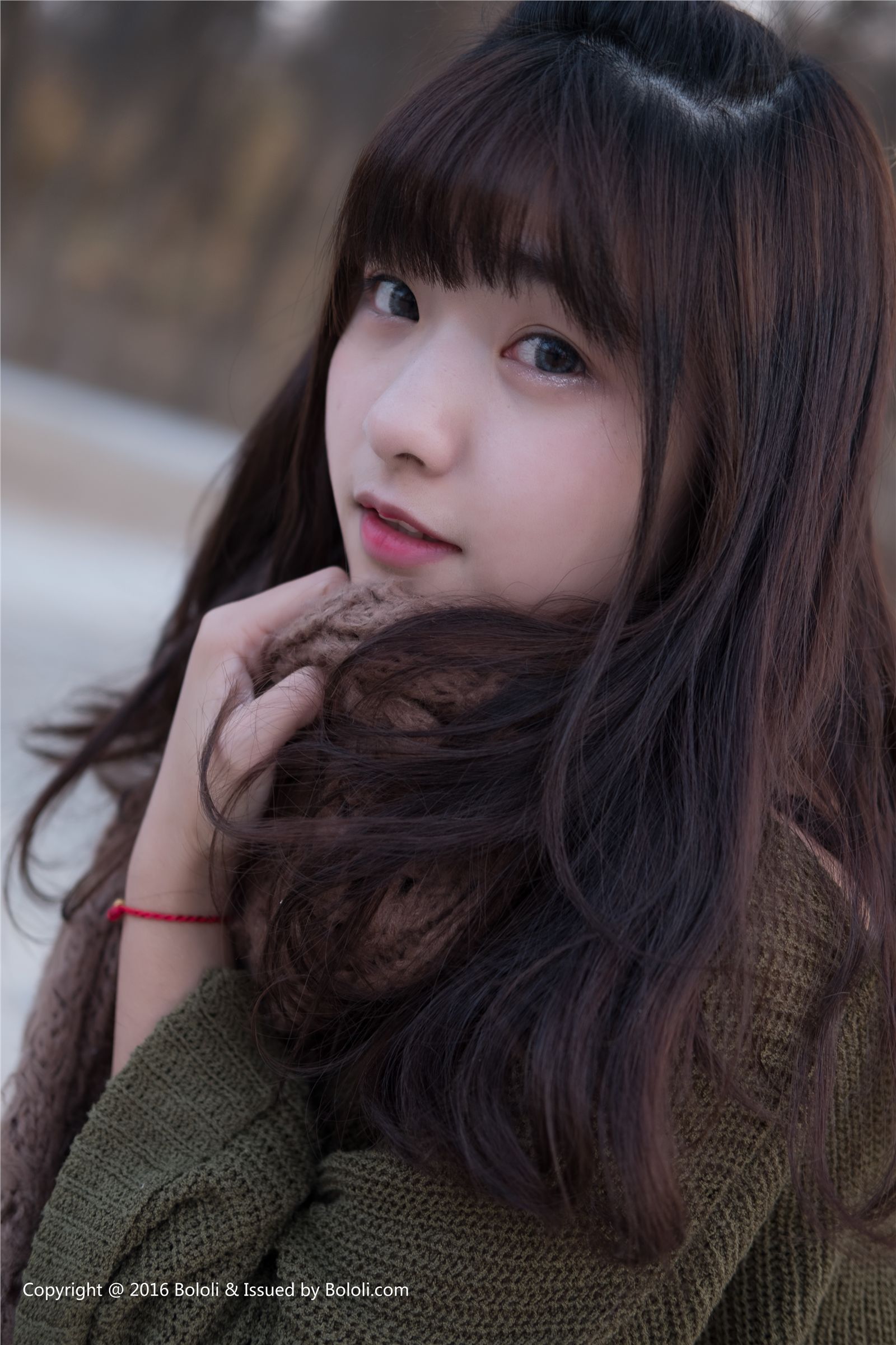 [Kimoe]2016.12.29 Vol.014 周闻 球球穿毛衣变身小可爱