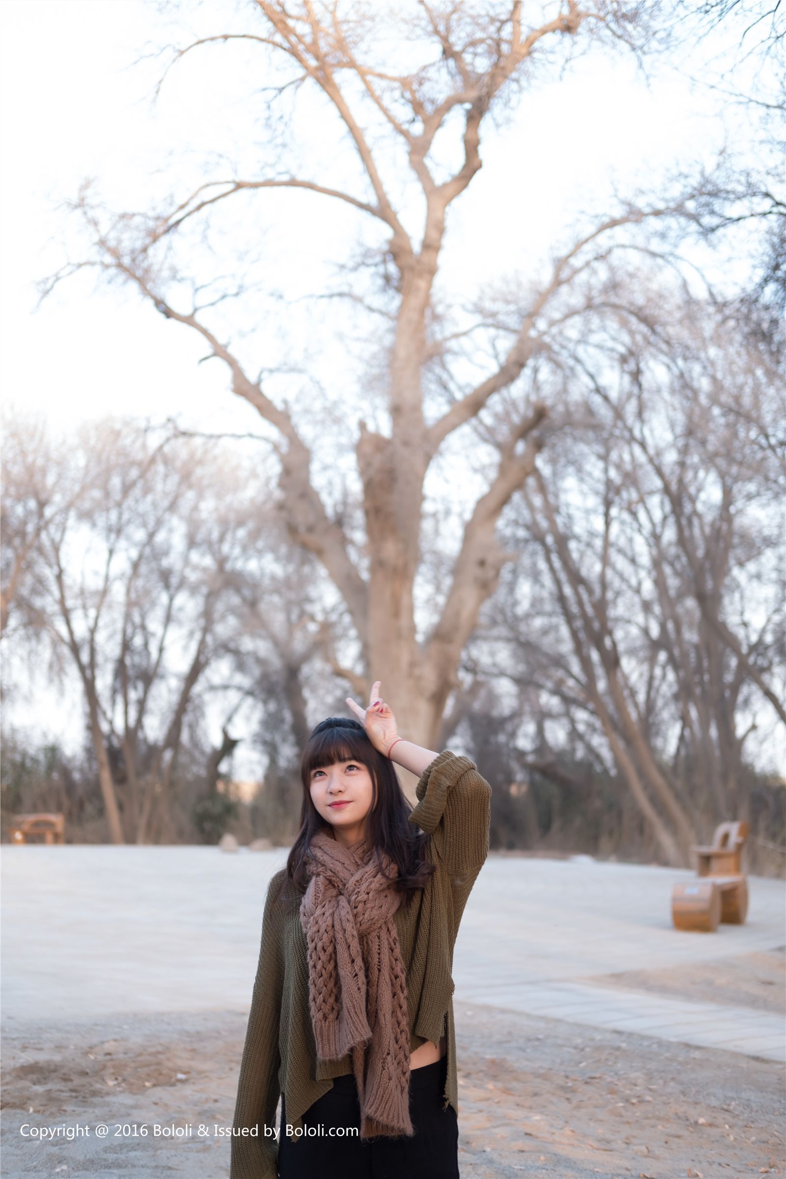 [Kimoe]2016.12.29 Vol.014 周闻 球球穿毛衣变身小可爱