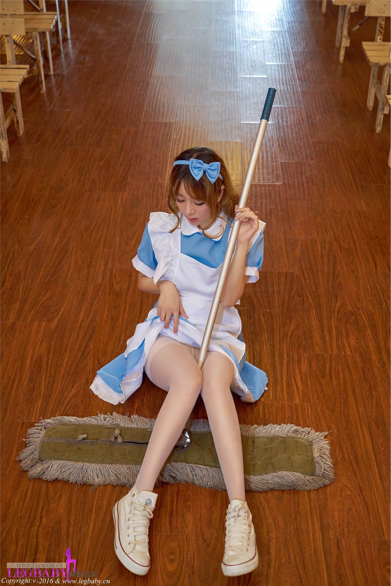[LEGBABY美腿宝贝] 2016.06.22 V020 语纯 女仆装