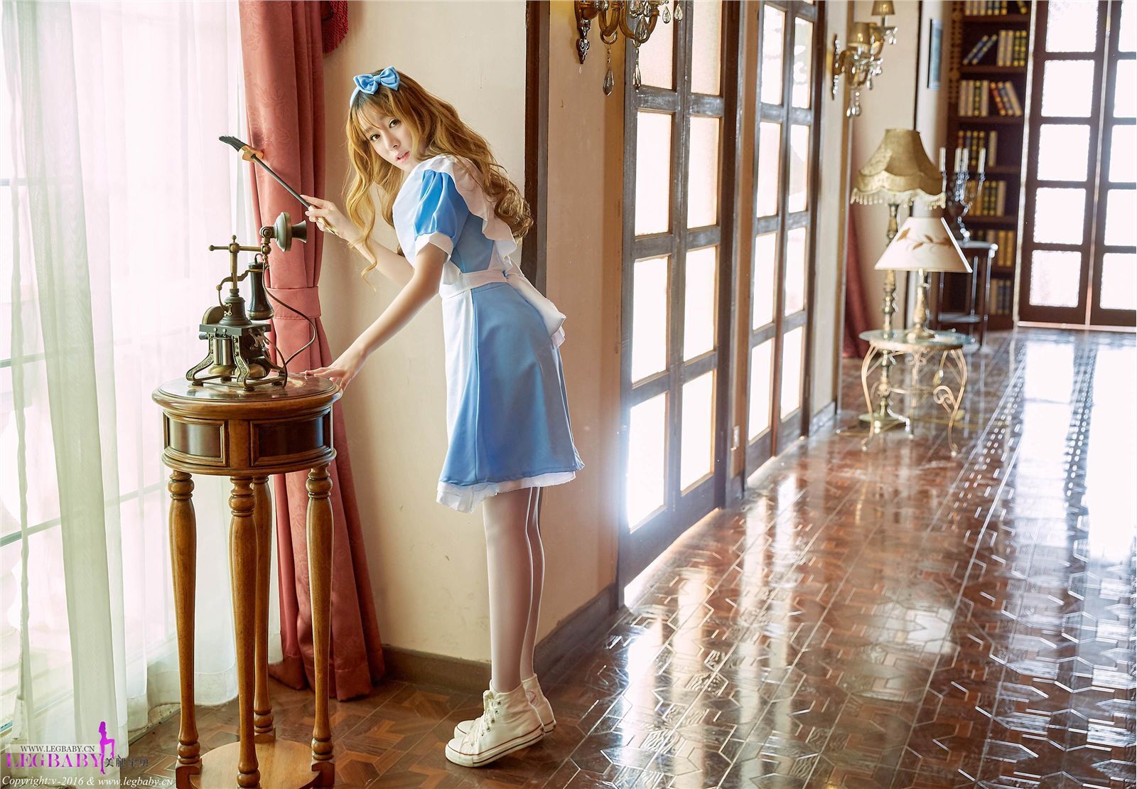 [LEGBABY美腿宝贝] 2016.06.22 V020 语纯 女仆装