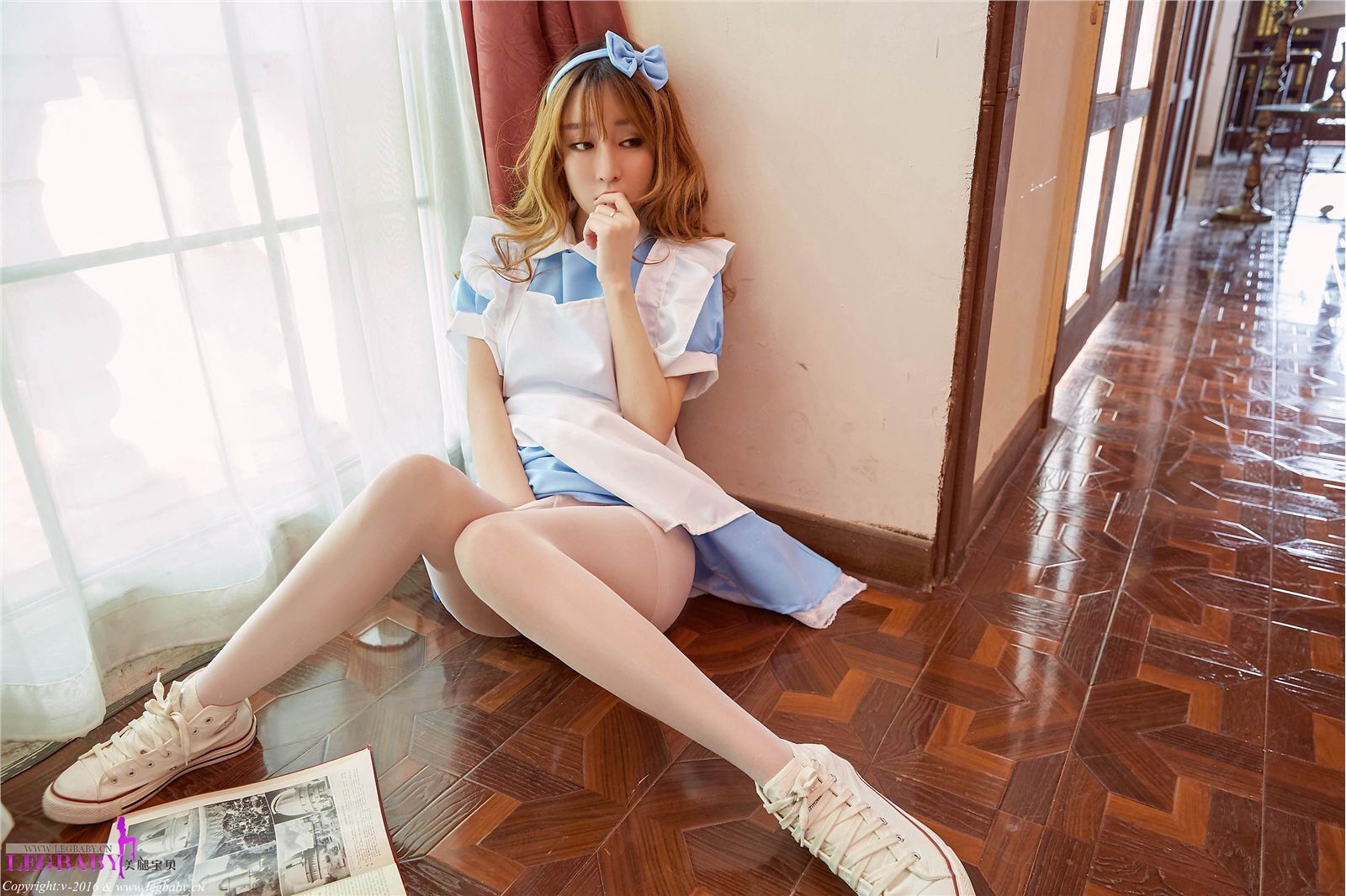 [LEGBABY美腿宝贝] 2016.06.22 V020 语纯 女仆装