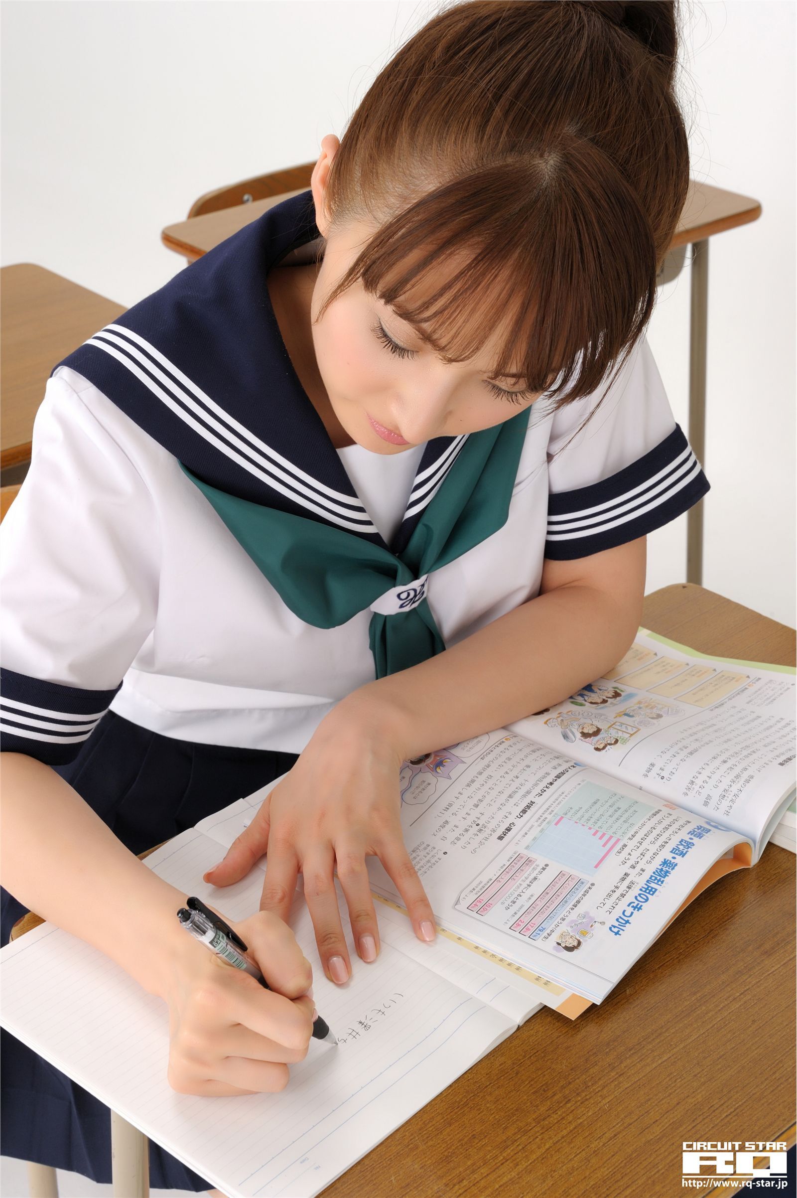 [RQ-STAR]2016.02.17 NO.01159 Rena Sawai 澤井玲菜 School Girl