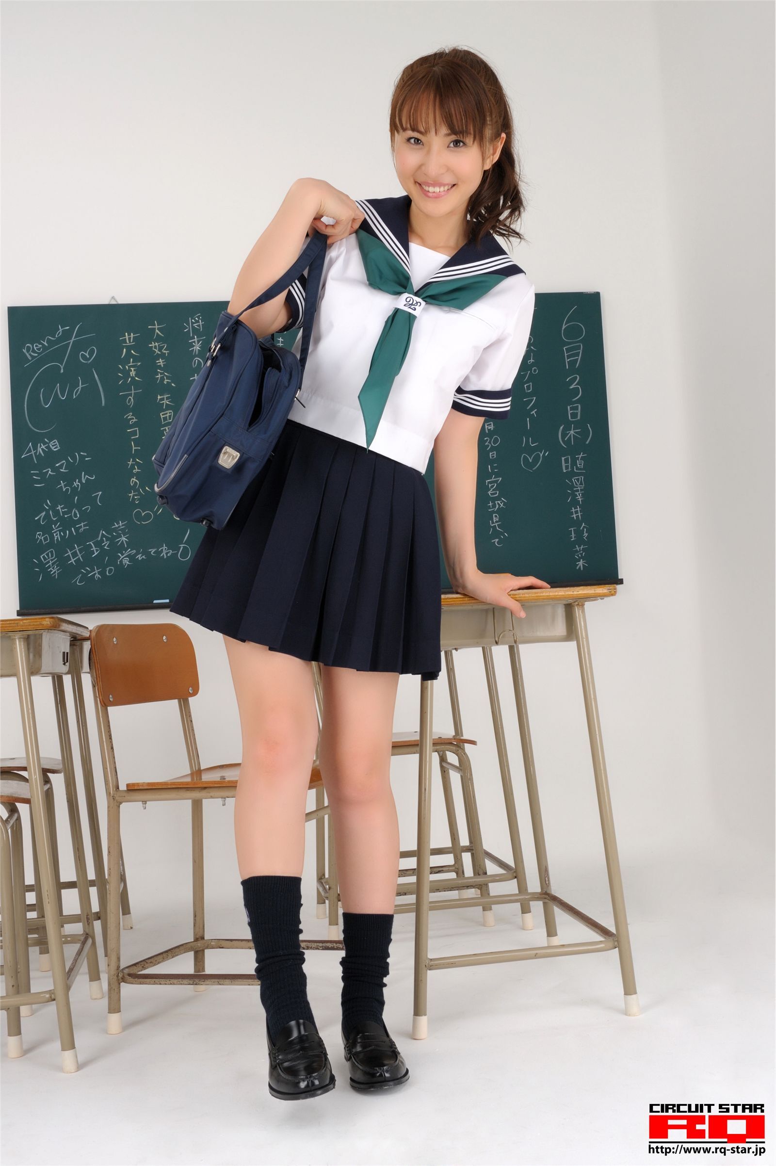[RQ-STAR]2016.02.17 NO.01159 Rena Sawai 澤井玲菜 School Girl