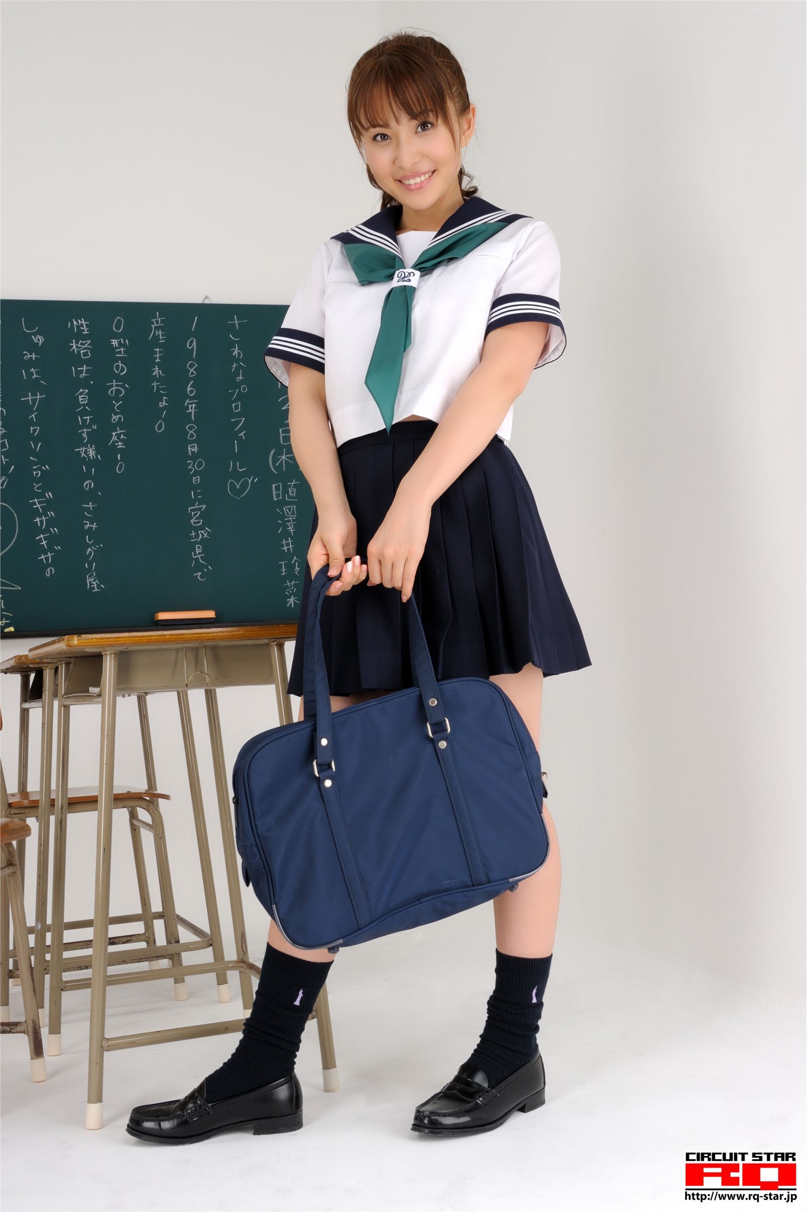 [RQ-STAR]2016.02.17 NO.01159 Rena Sawai 澤井玲菜 School Girl
