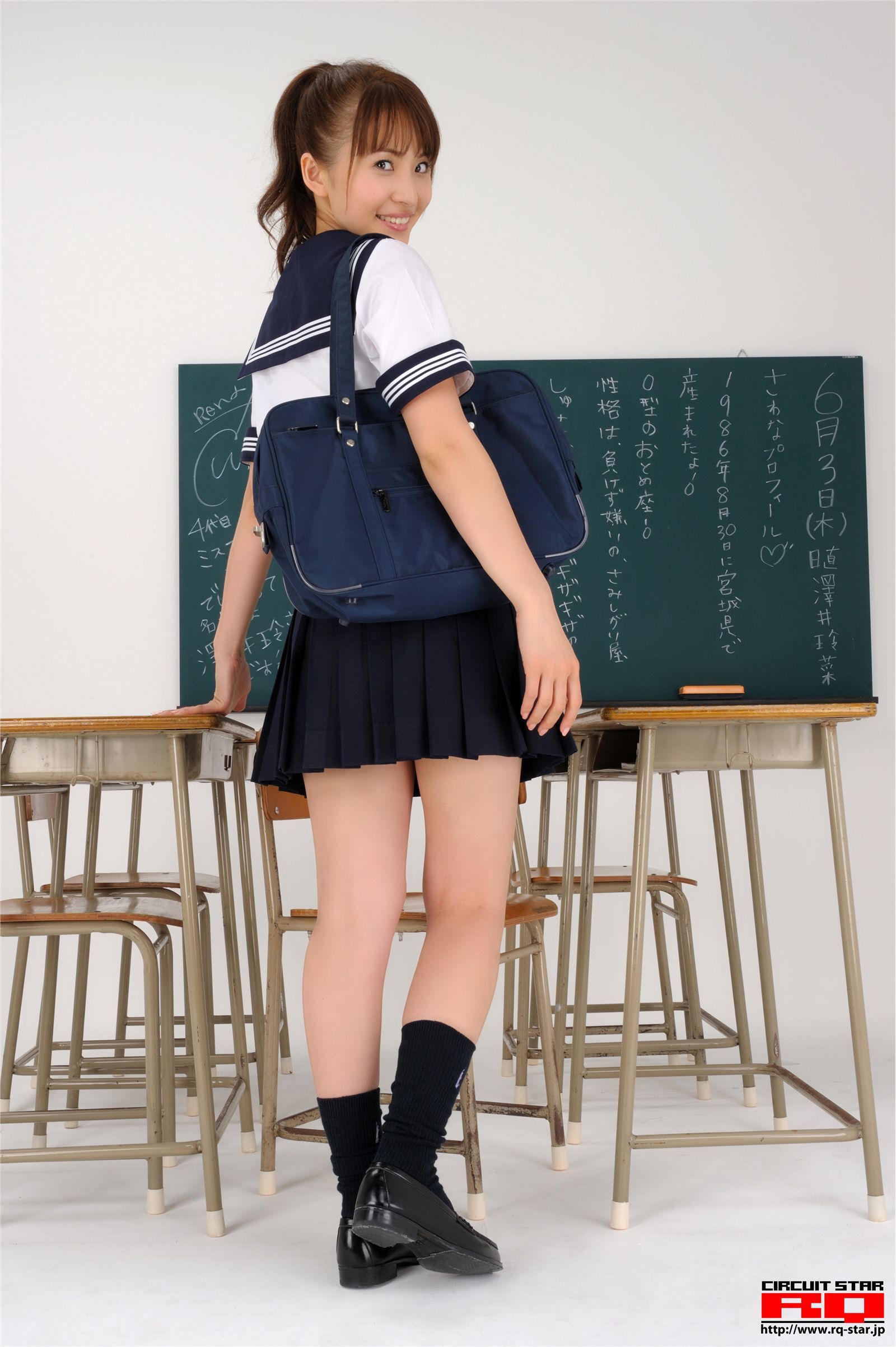 [RQ-STAR]2016.02.17 NO.01159 Rena Sawai 澤井玲菜 School Girl
