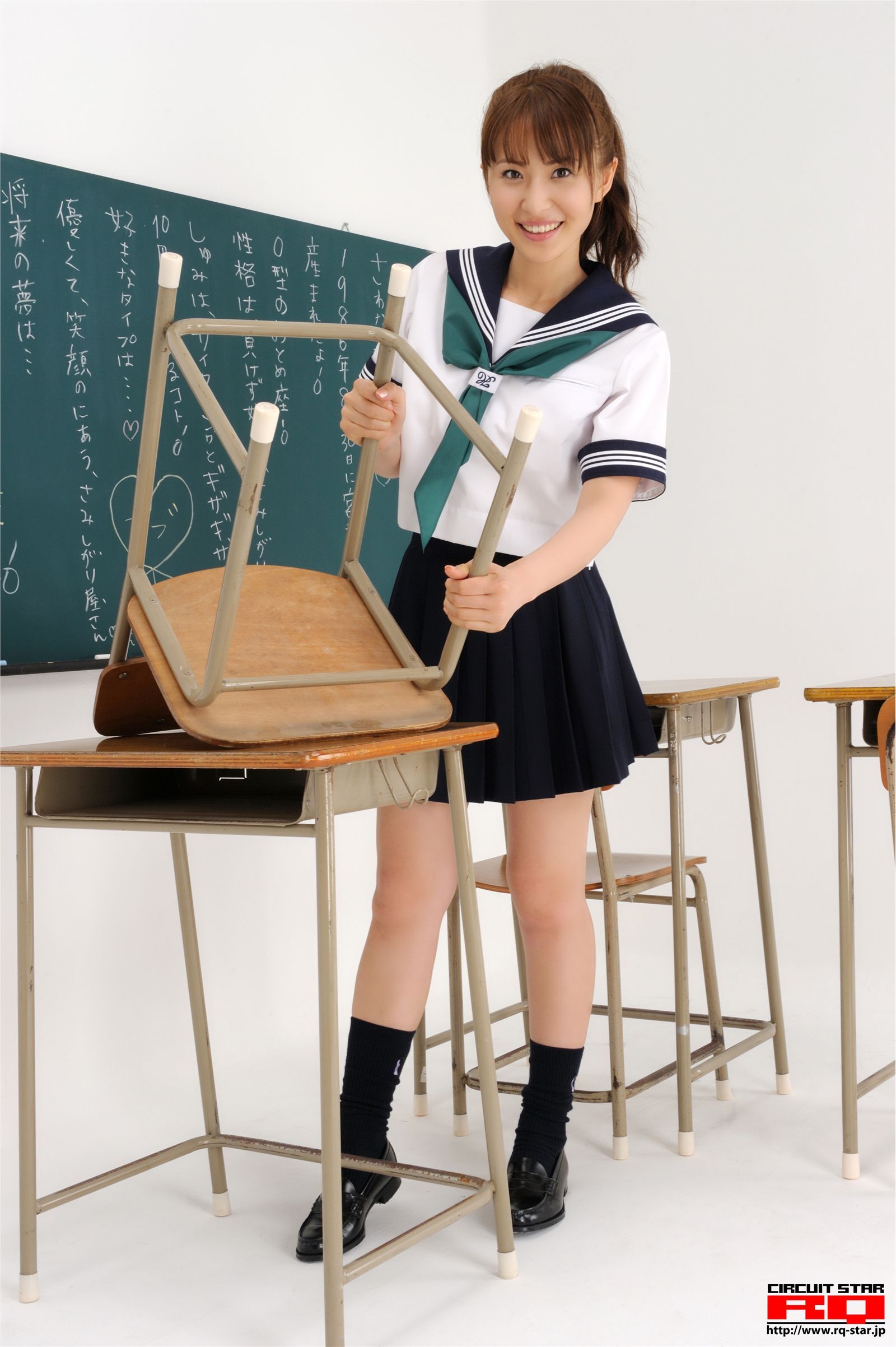 [RQ-STAR]2016.02.17 NO.01159 Rena Sawai 澤井玲菜 School Girl