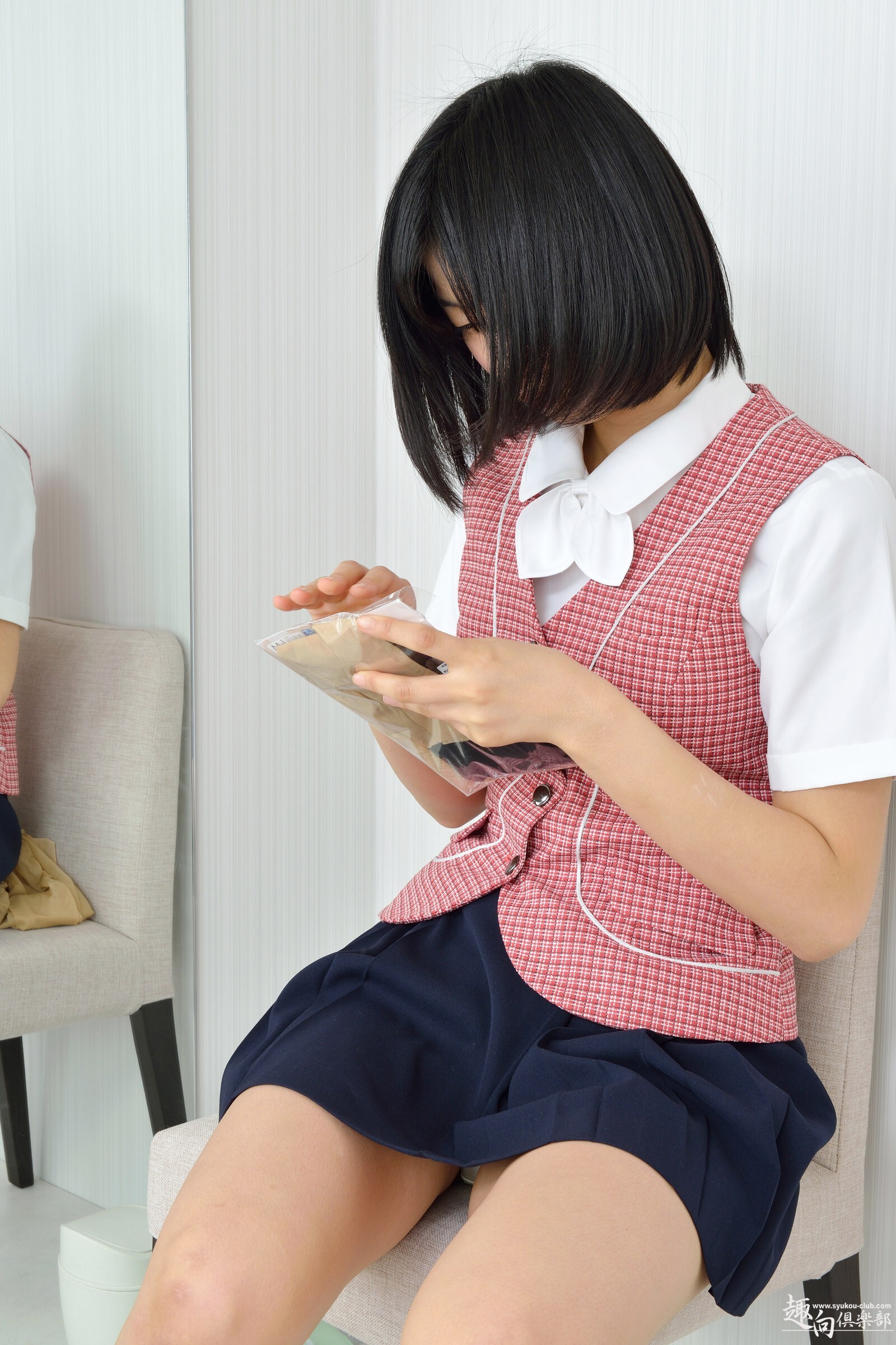 [Syukou-club]2015.07.13 PANTYHOSE No.95 パンスト穿き替え 椎名ちさと