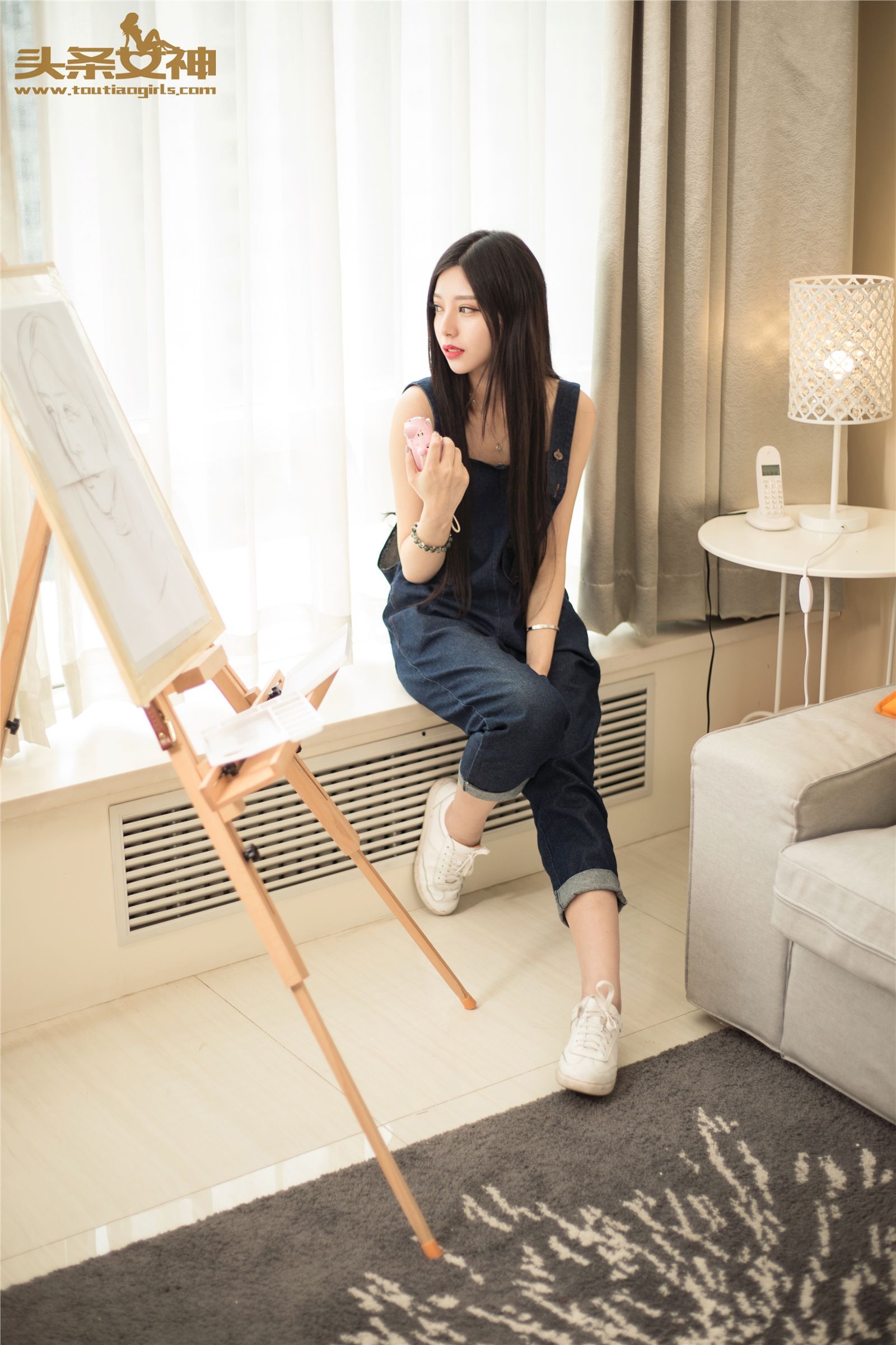 [Toutiaogirls]头条女神 2016.06.03 油画小学妹 COCO