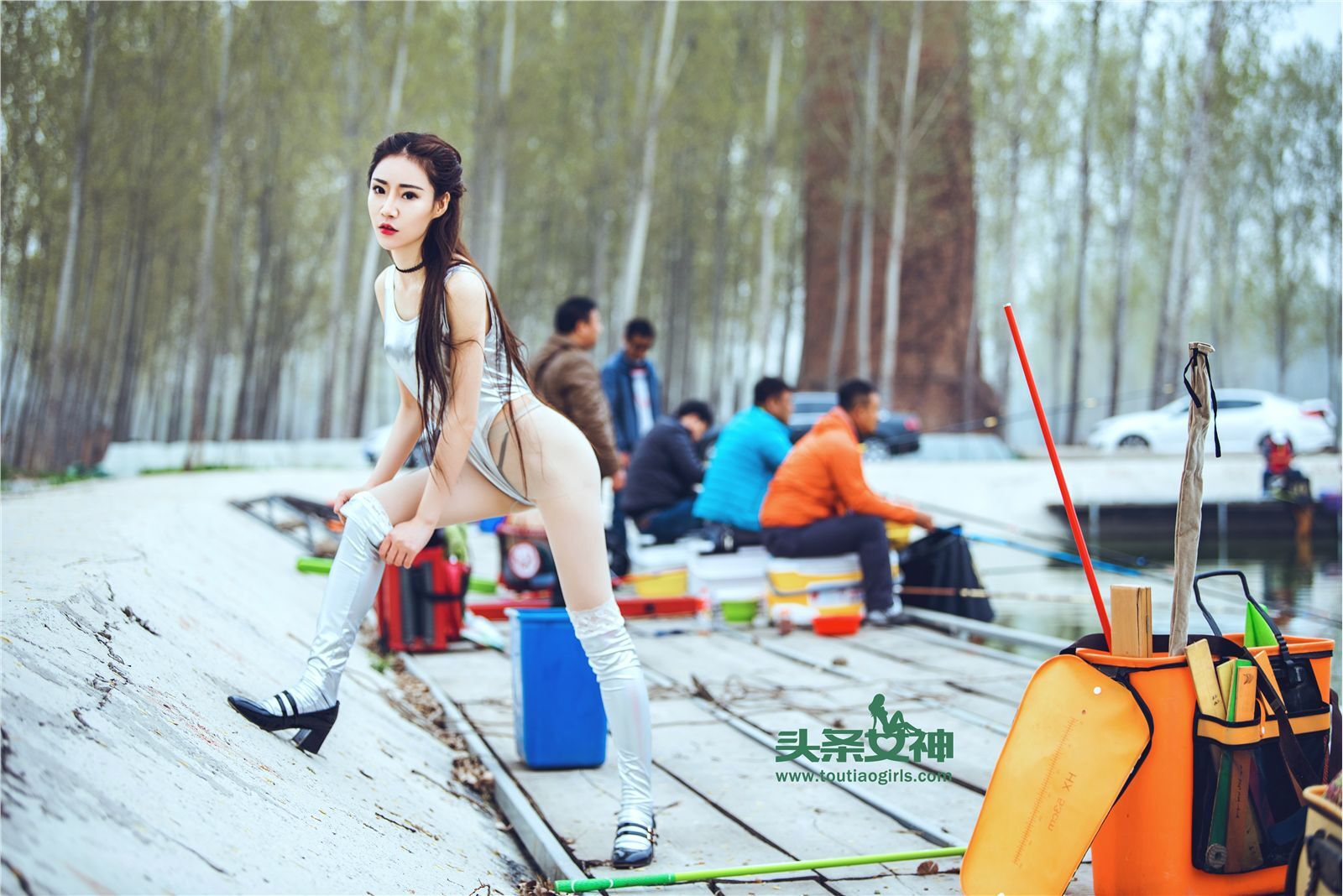 [TouTiao头条女神] 2017.04.11 No.250 北京东双营村南钓鱼事件 樊安妮