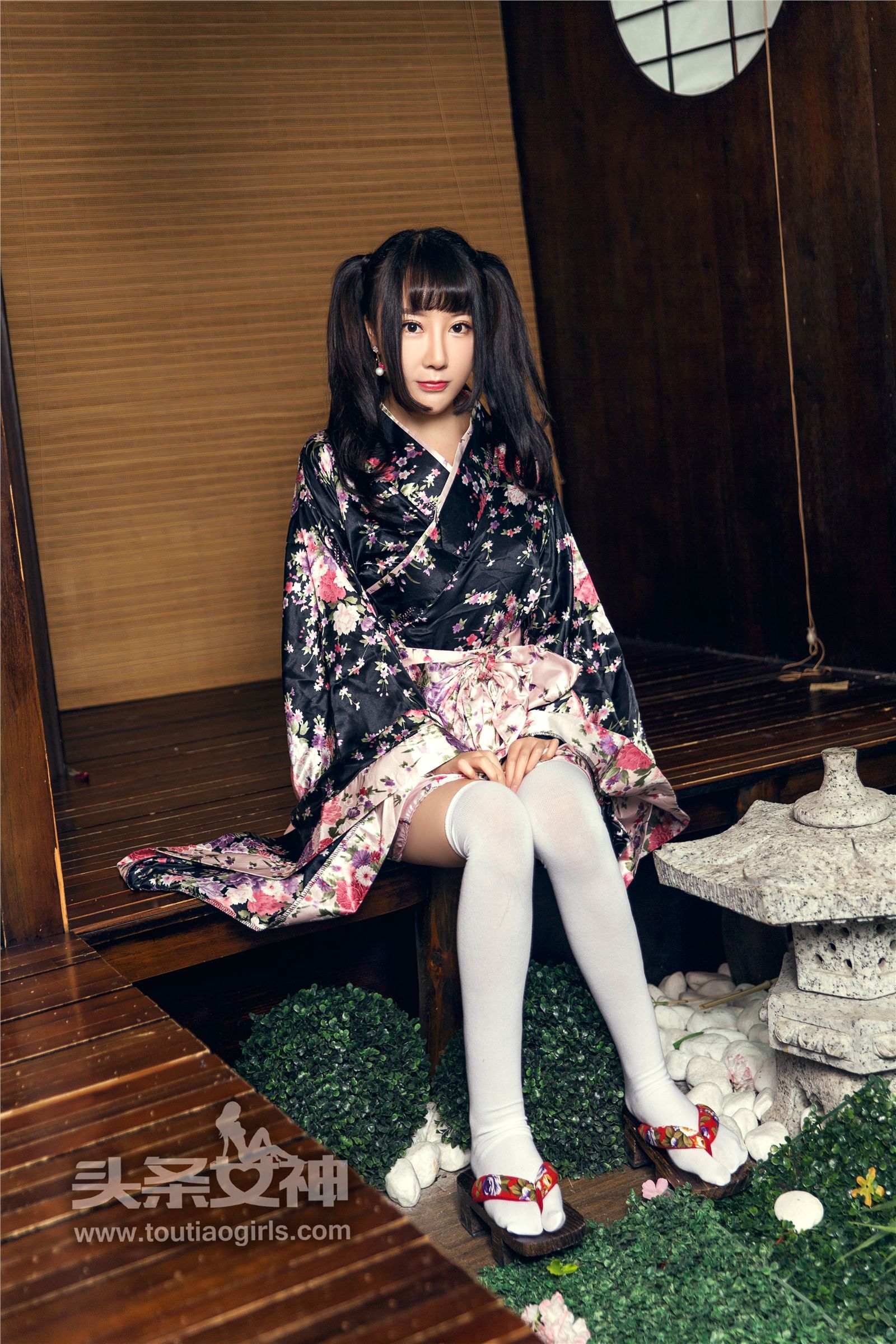 [TouTiao头条女神] 2017.08.24 笑笑和服七夕