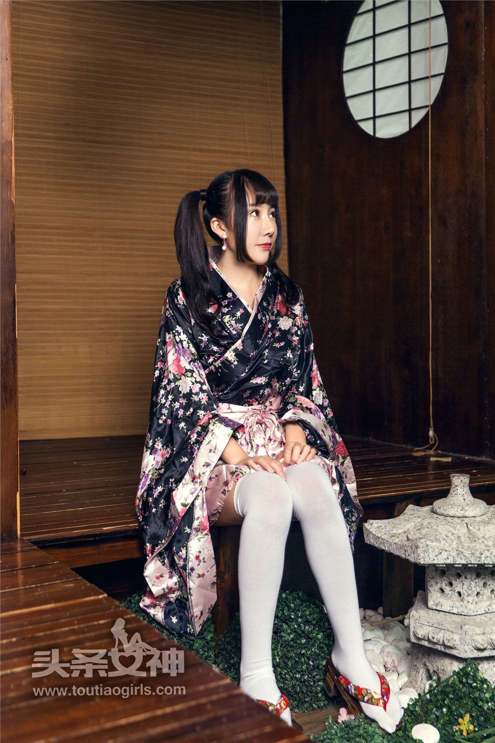 [TouTiao头条女神] 2017.08.24 笑笑和服七夕