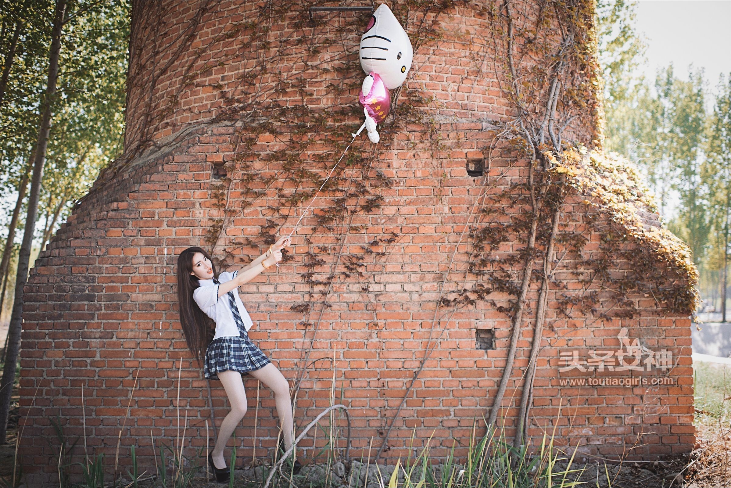 [TouTiao头条女神] 2017.09.07 樊安妮 体验少女