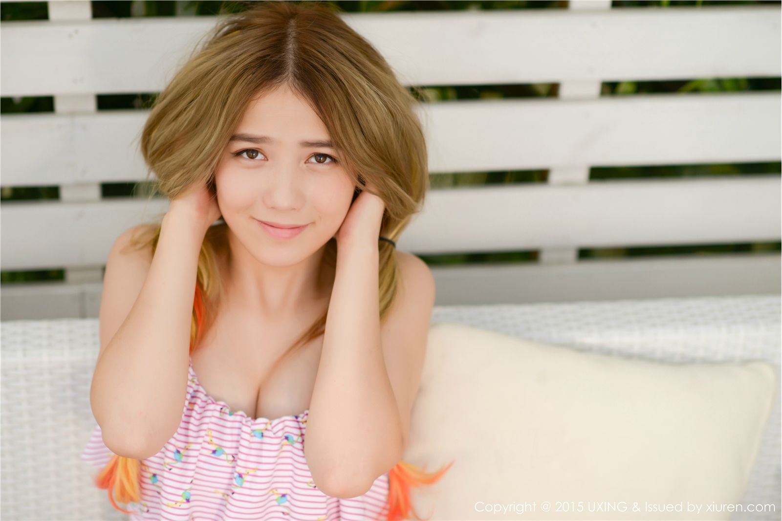 [UXING]2015.12.15 VOL.032 懒桃子