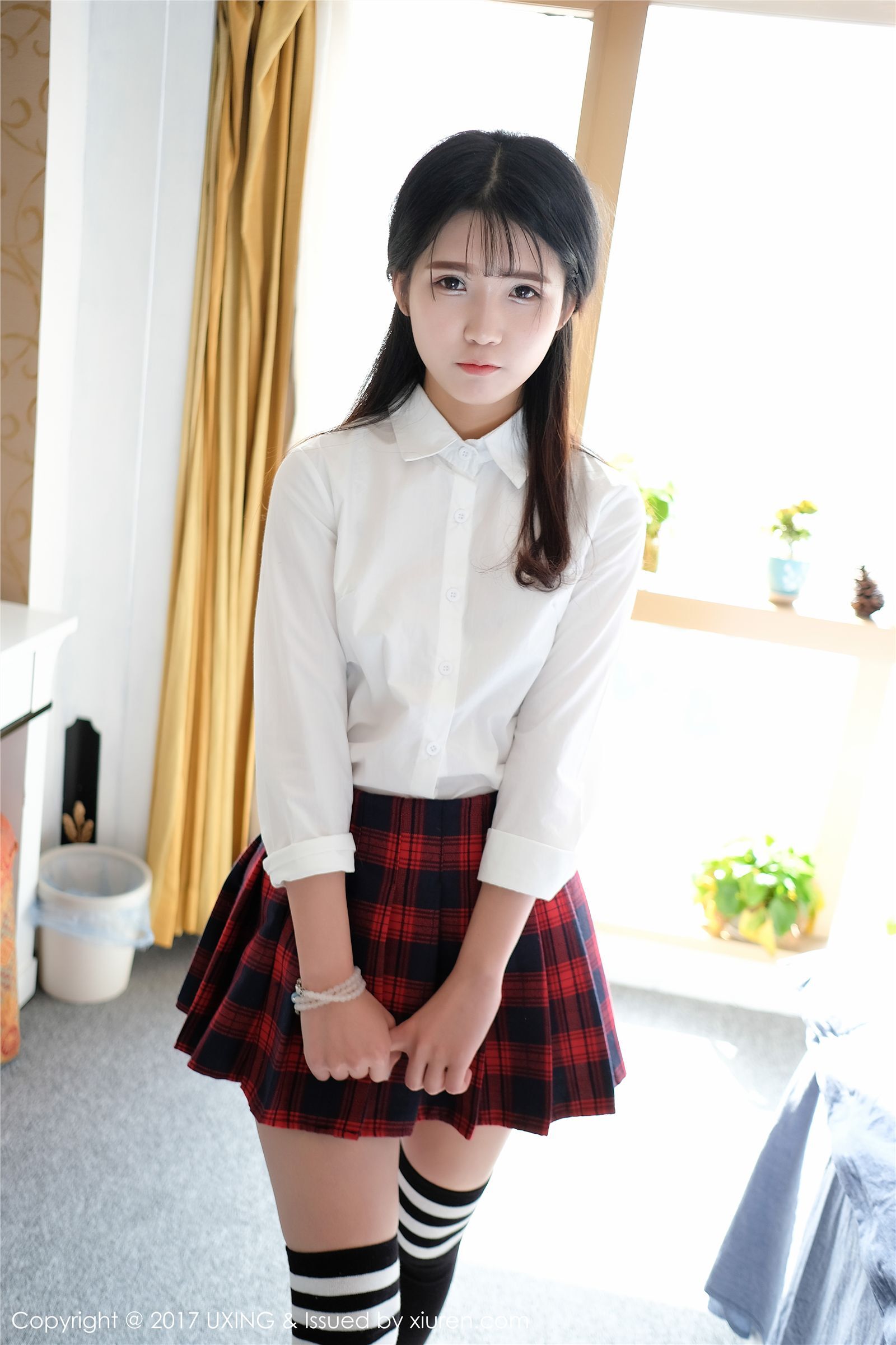 [UXing]优星馆 2017-03-21 Vol.046 可爱的小叶子