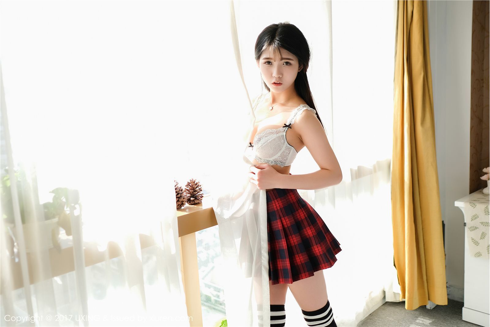 [UXing]优星馆 2017-03-21 Vol.046 可爱的小叶子