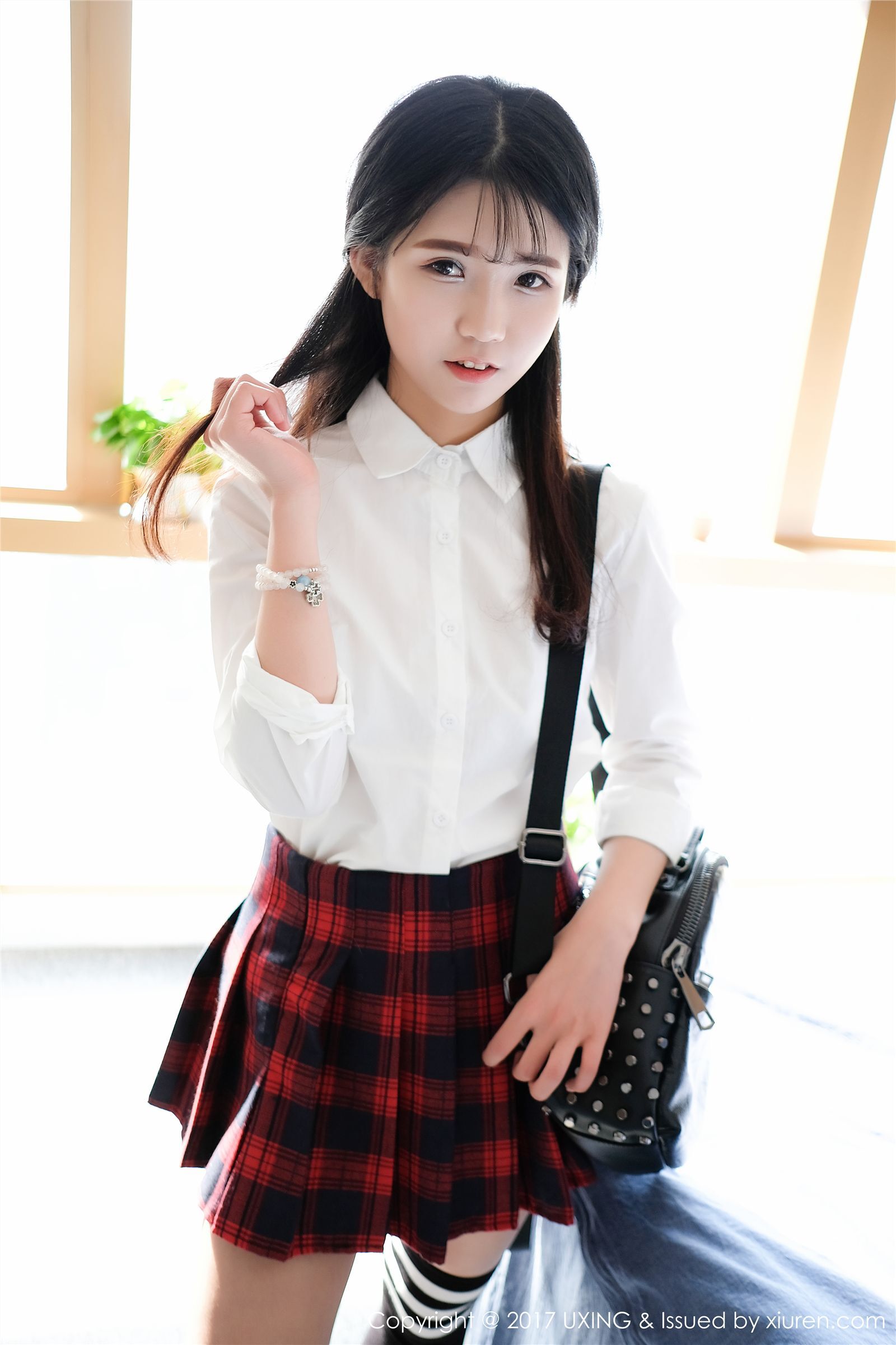 [UXing]优星馆 2017-03-21 Vol.046 可爱的小叶子