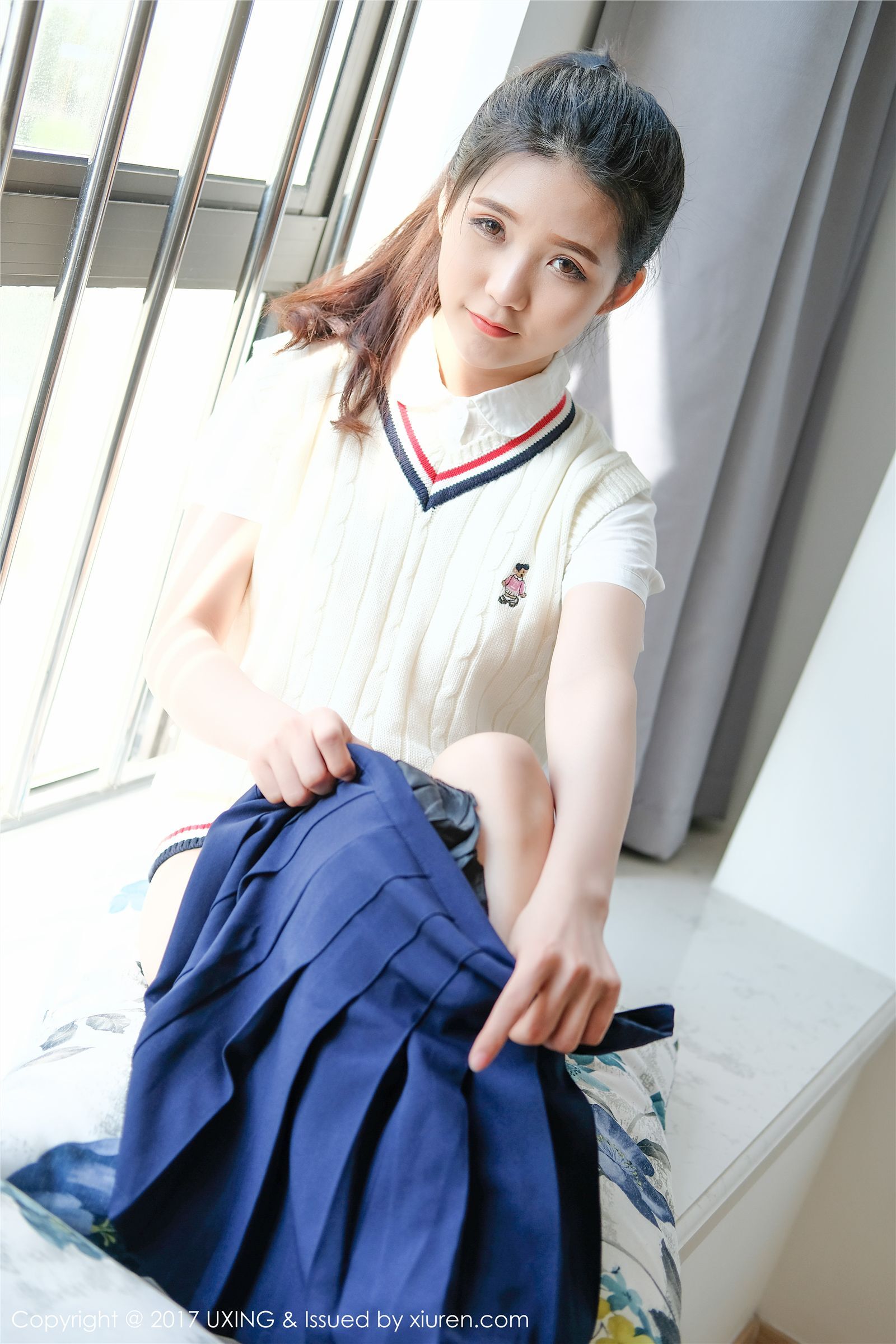 [UXING优星馆]2017.06.15 Vol.056 可爱的小叶子