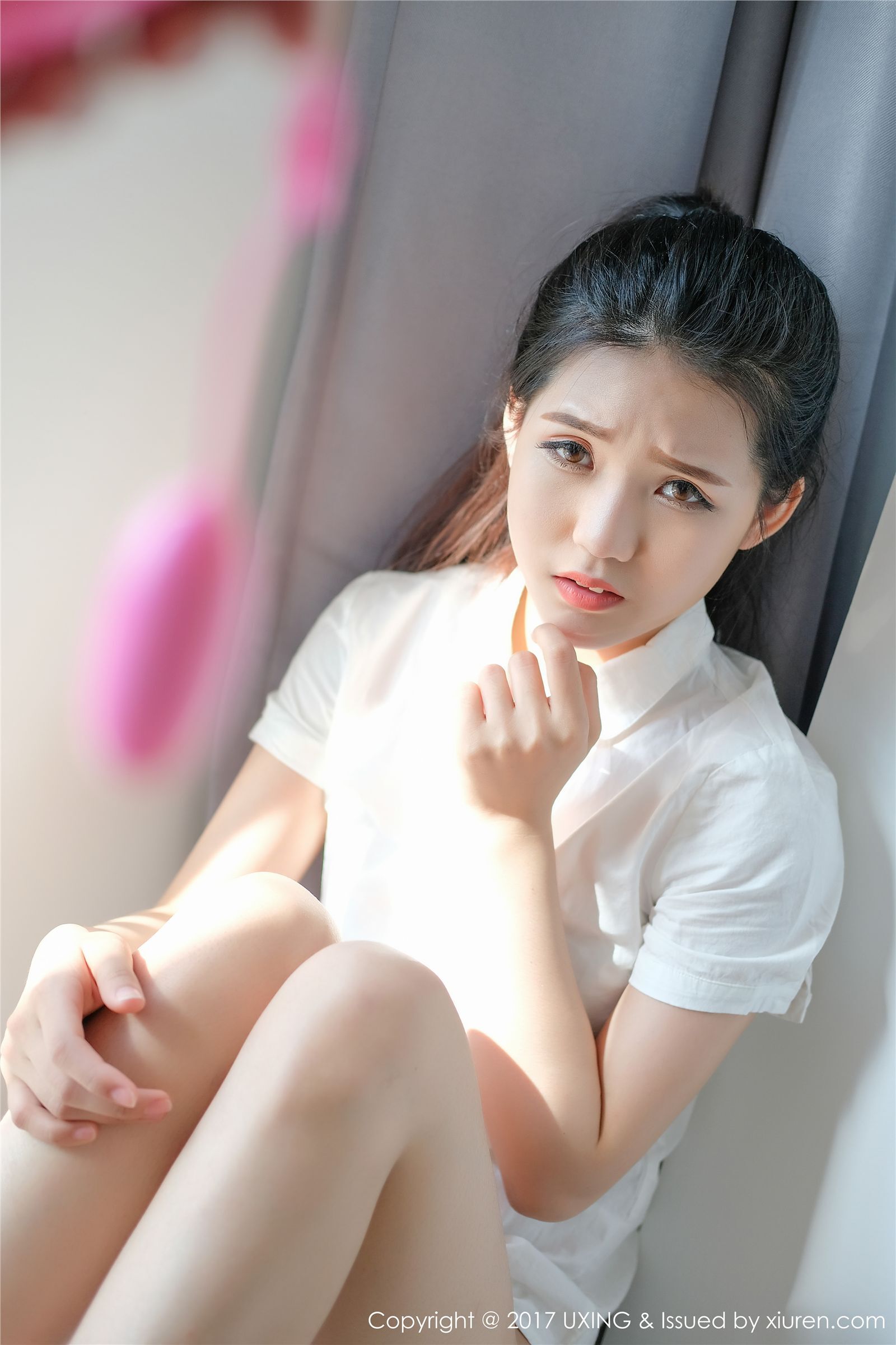 [UXING优星馆]2017.06.15 Vol.056 可爱的小叶子