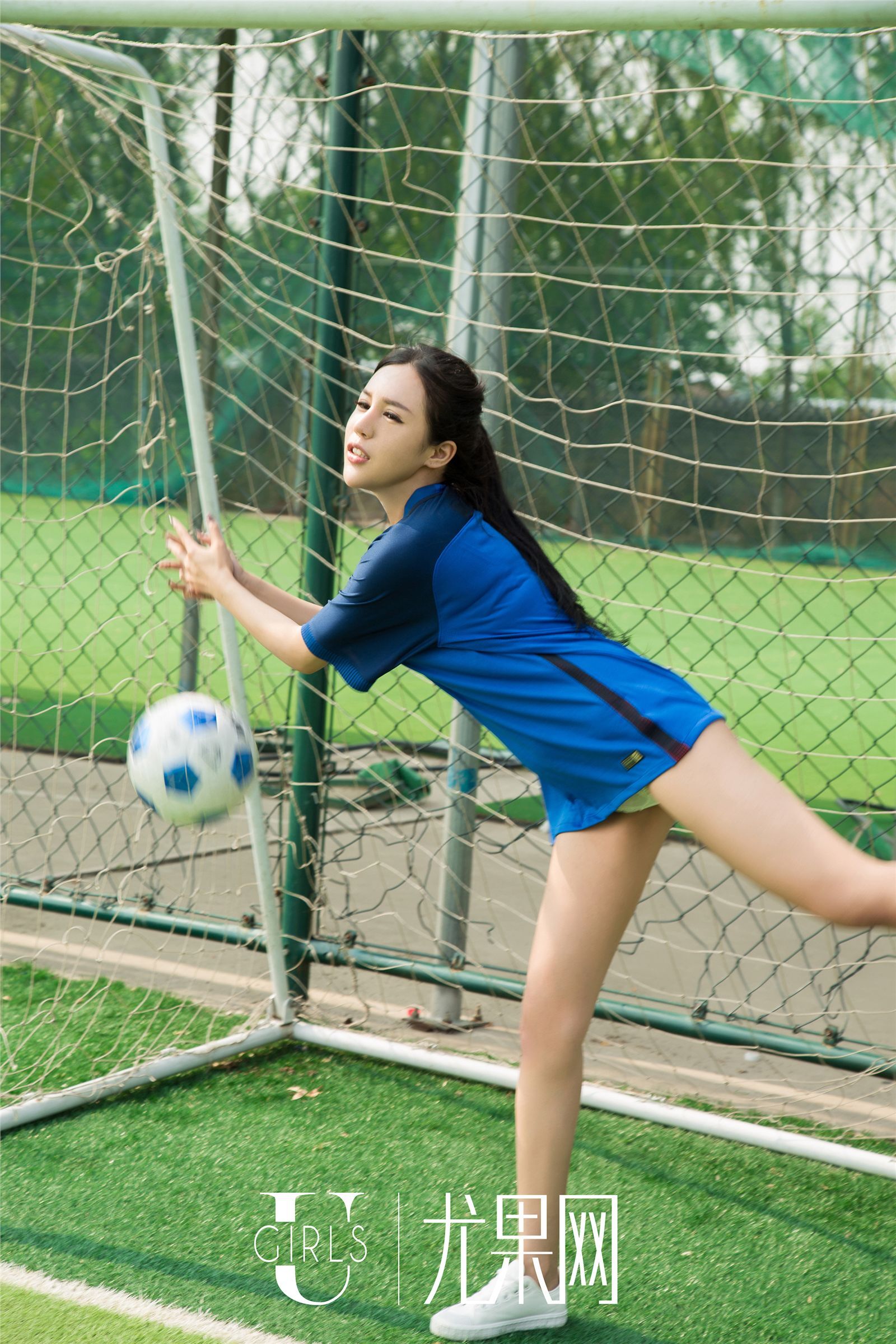 [Ugirls尤果网] 2016.06.29 T019 足球宝贝 小紫藤