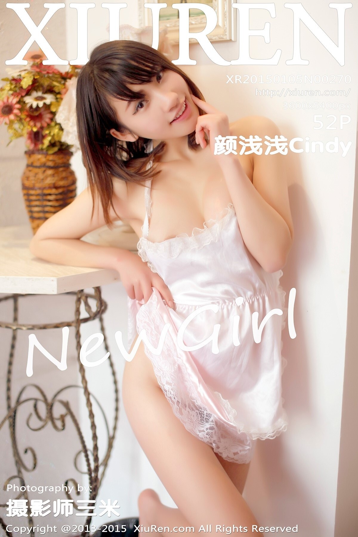 [XIUREN秀人网]2015.01.05 NO.270 颜浅浅Cindy