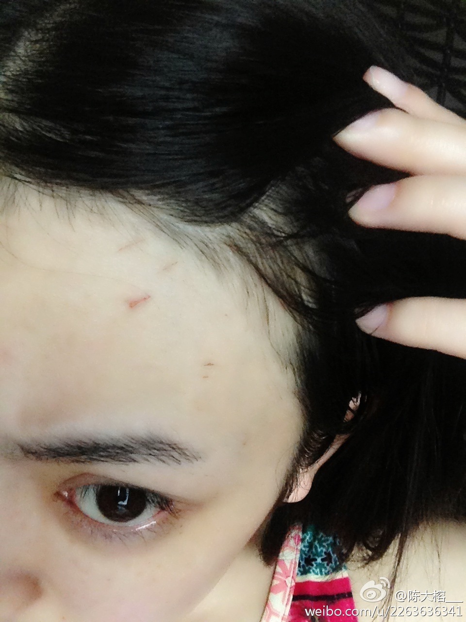 秀人网模特美女神陈大榕生活微博自拍写真