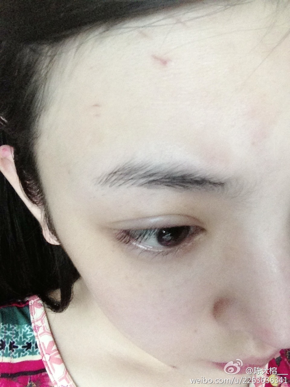 秀人网模特美女神陈大榕生活微博自拍写真