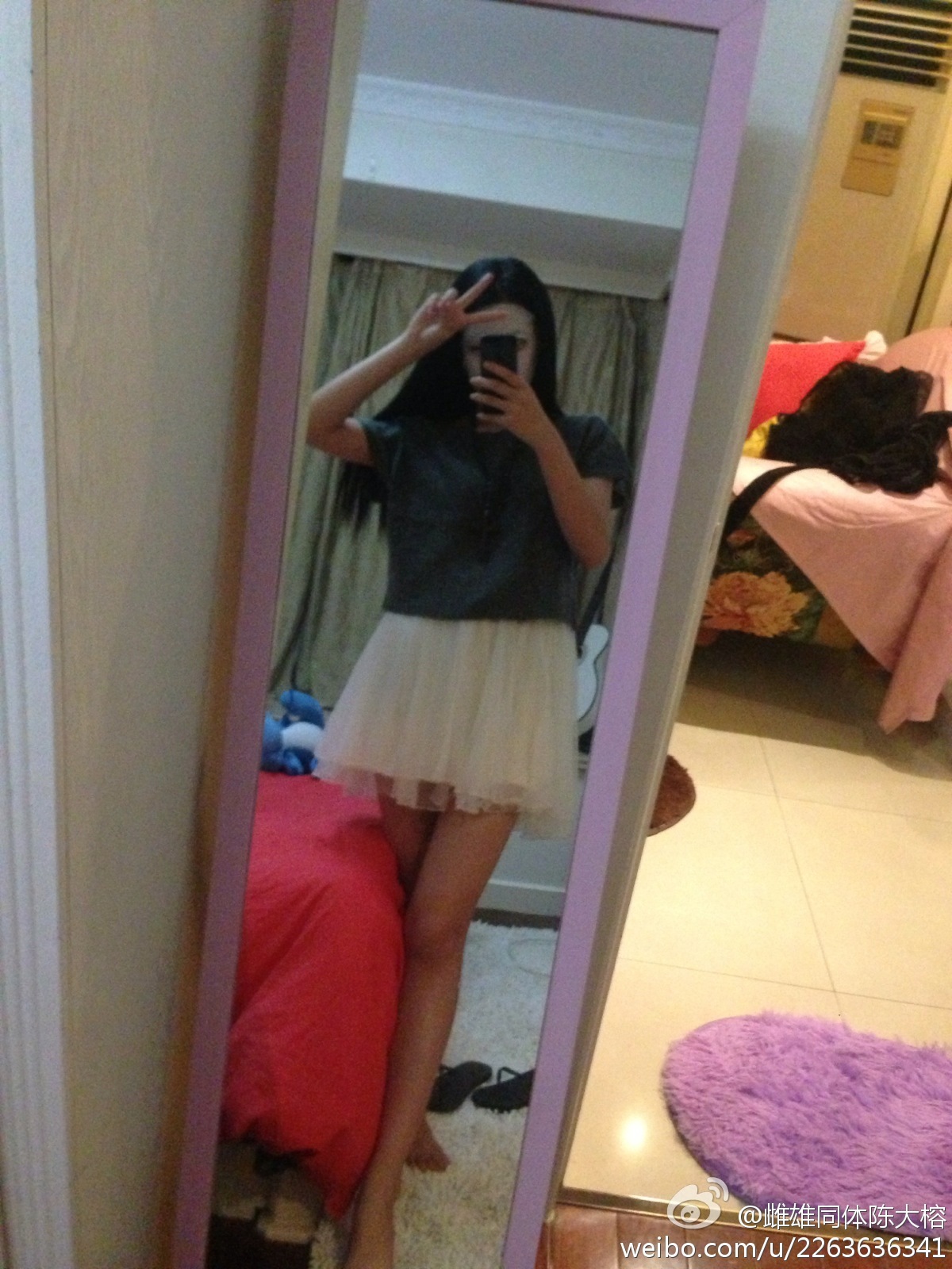 秀人网模特美女神陈大榕生活微博自拍写真