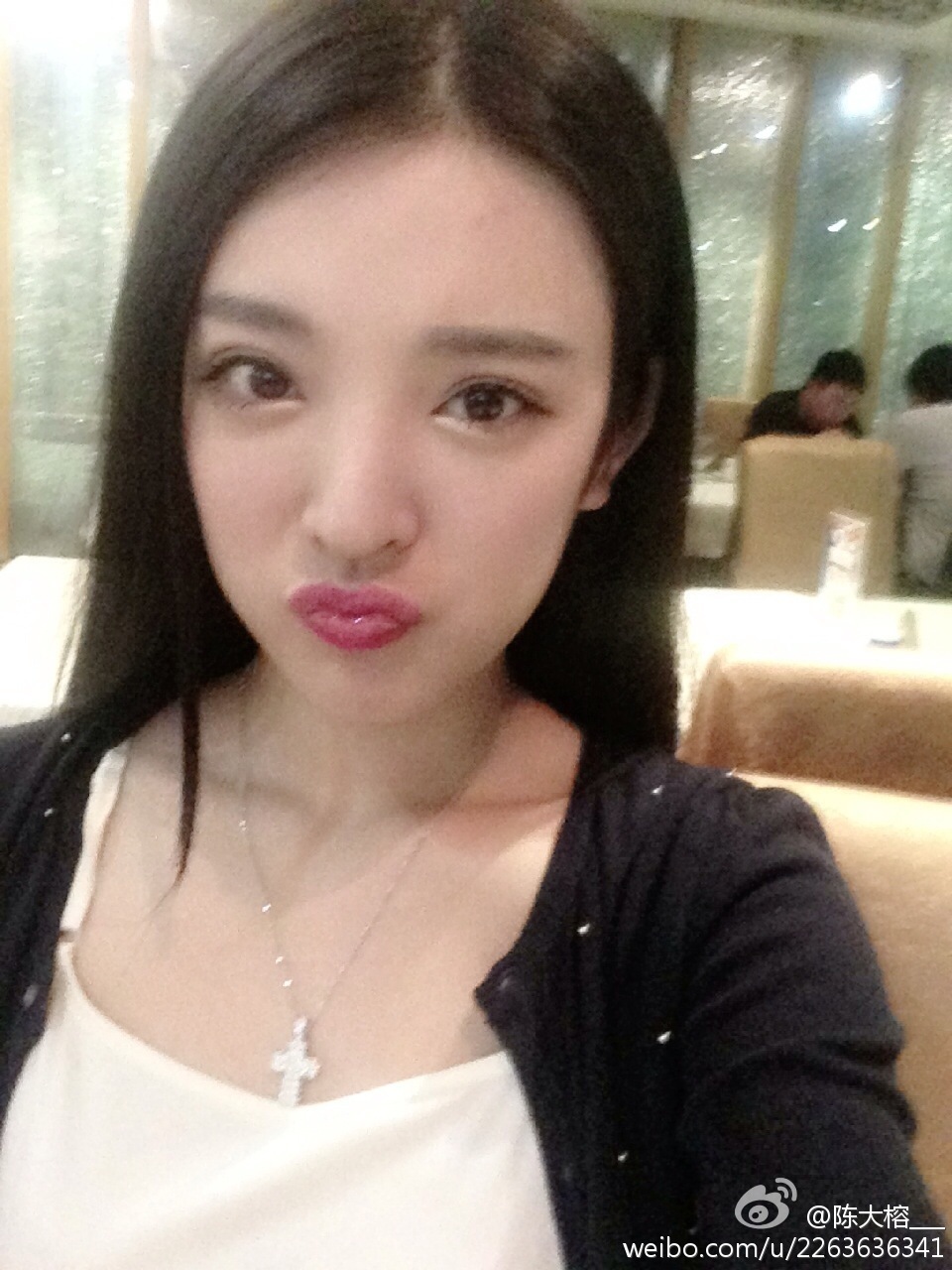 秀人网模特美女神陈大榕生活微博自拍写真