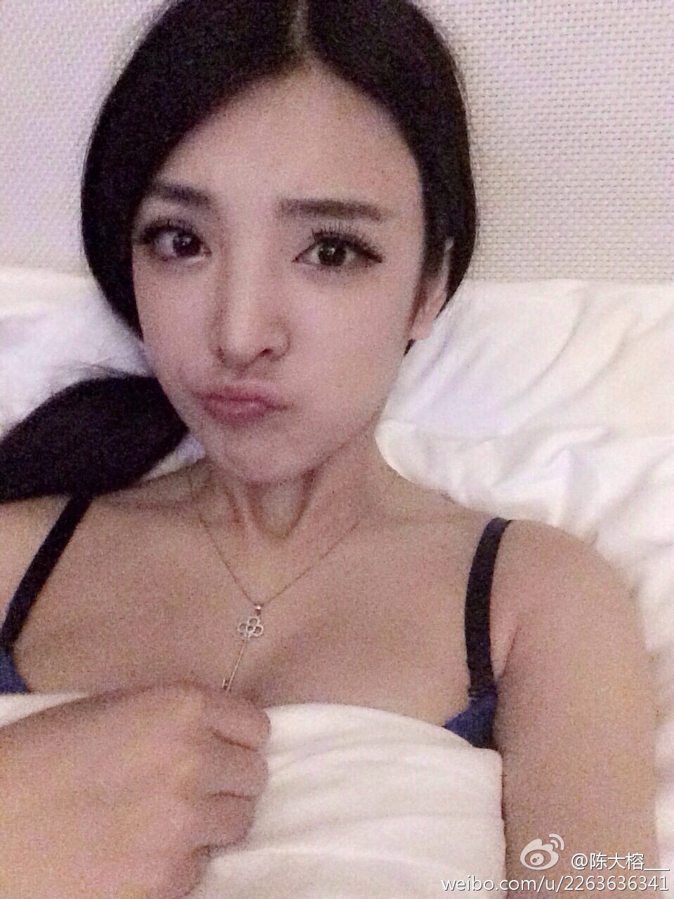 秀人网模特美女神陈大榕生活微博自拍写真