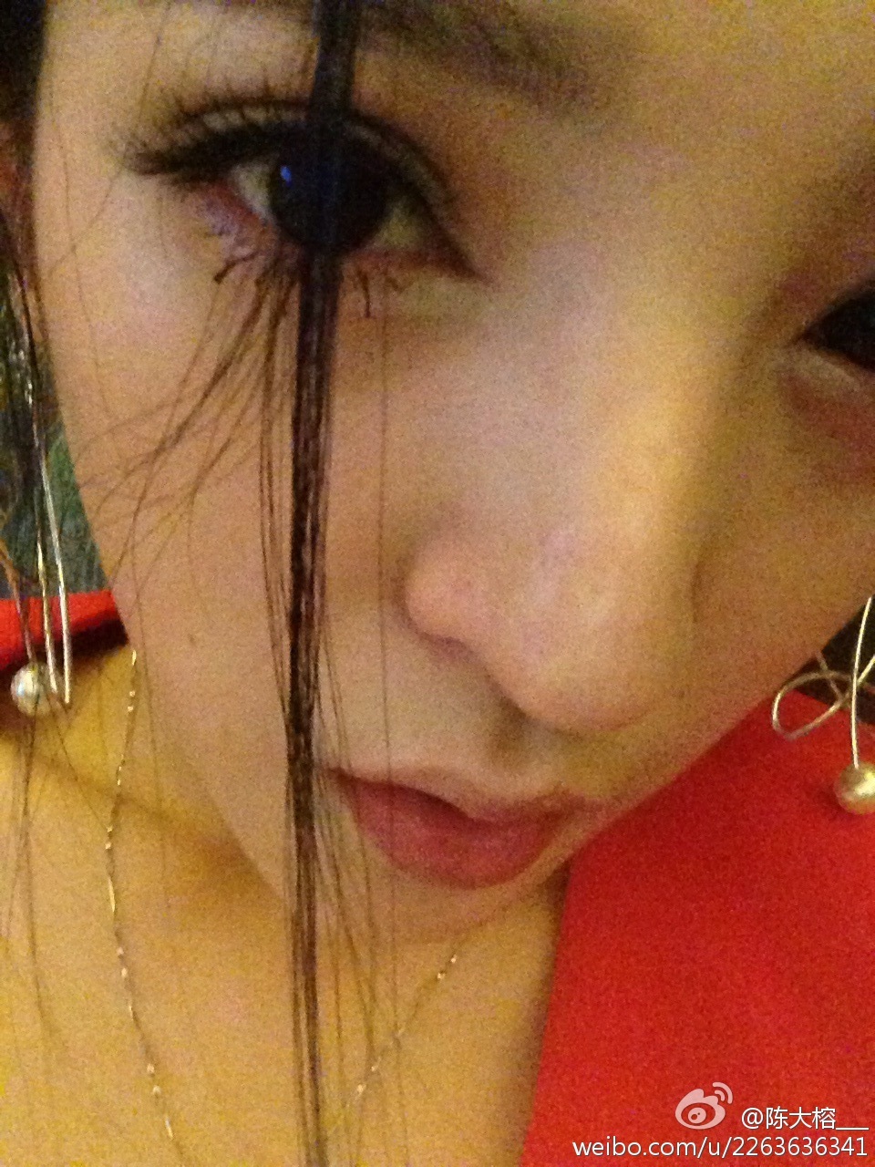 秀人网模特美女神陈大榕生活微博自拍写真