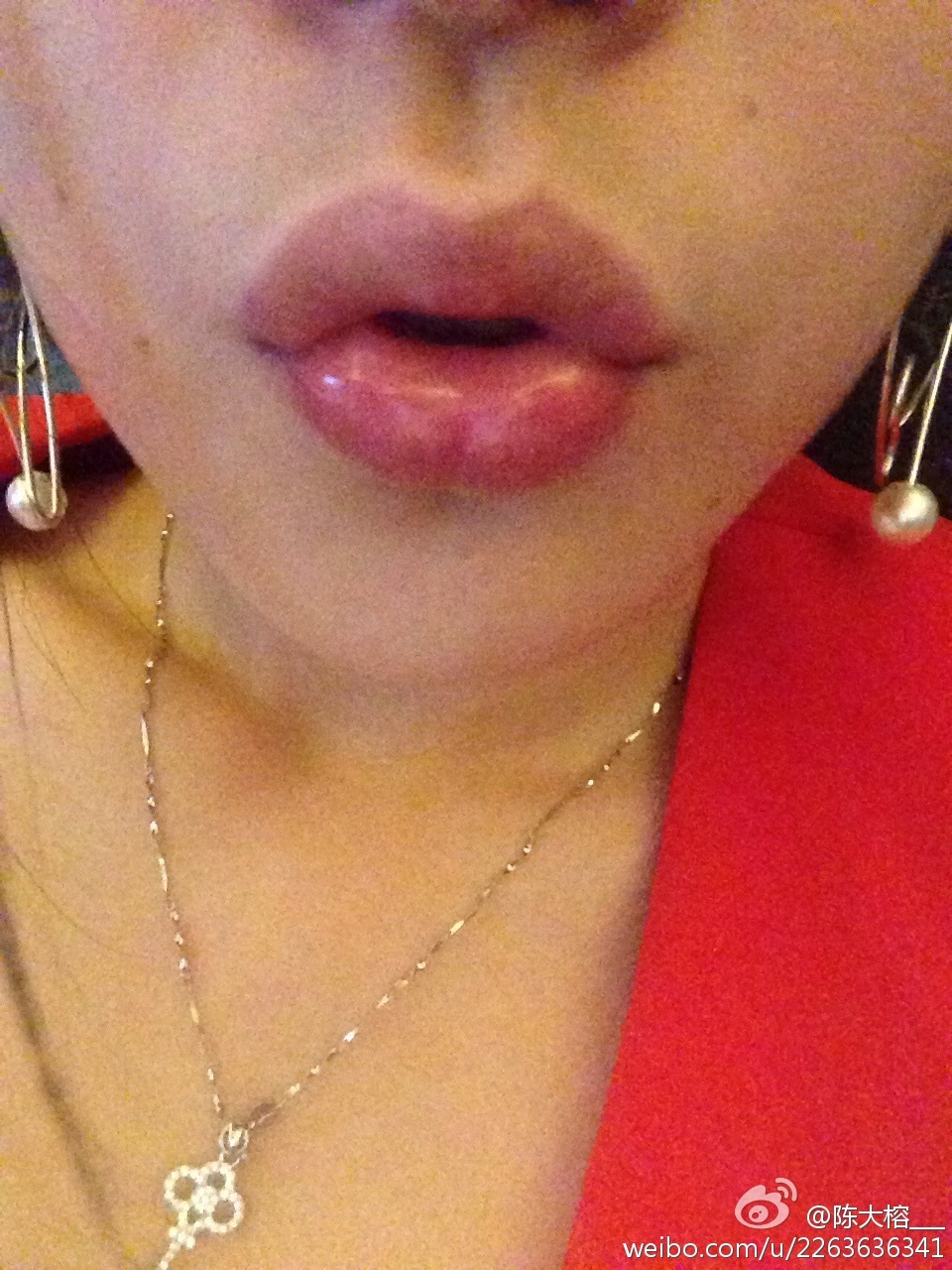 秀人网模特美女神陈大榕生活微博自拍写真