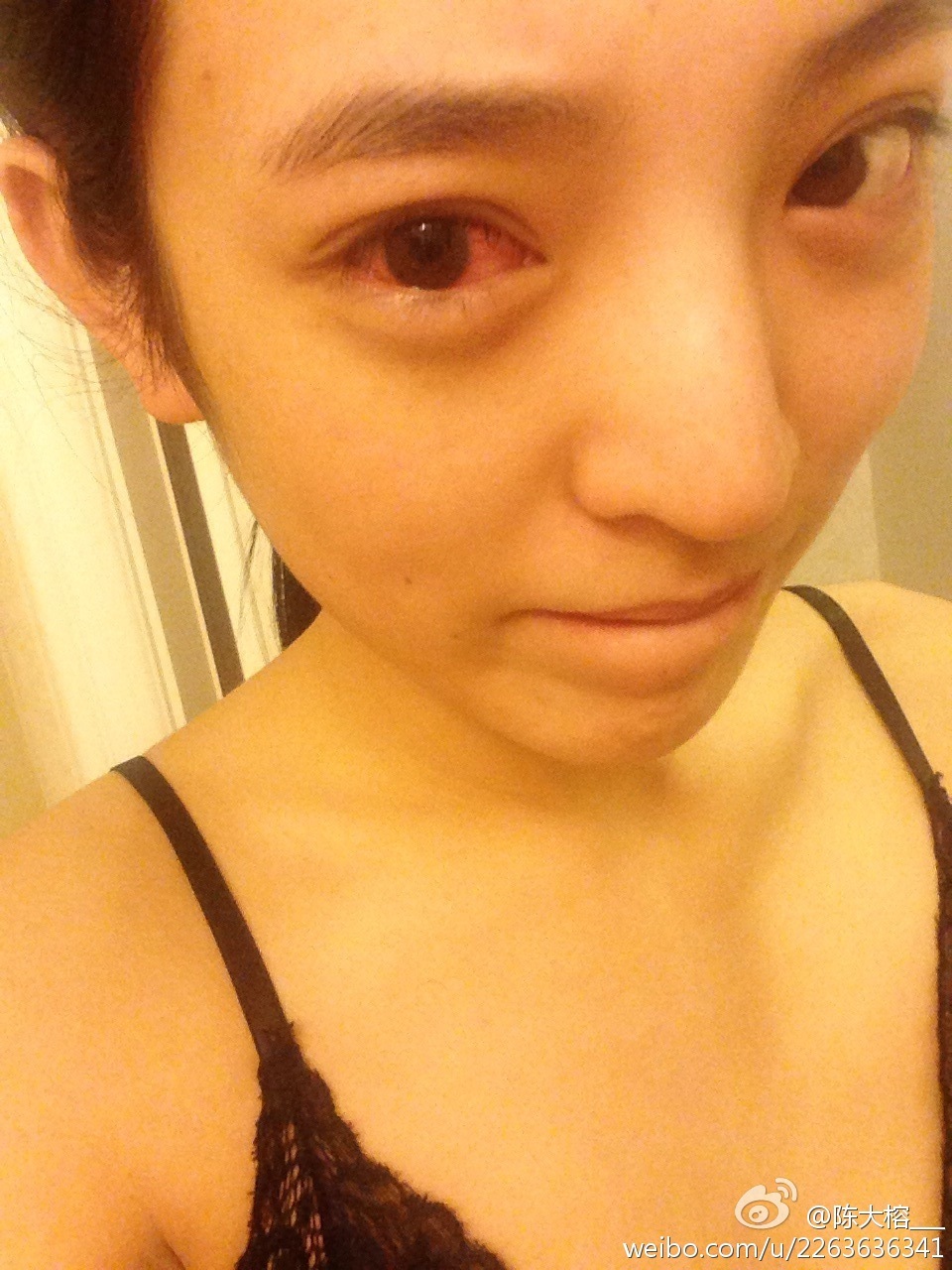 秀人网模特美女神陈大榕生活微博自拍写真