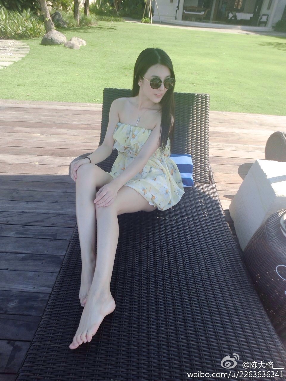 秀人网模特美女神陈大榕生活微博自拍写真