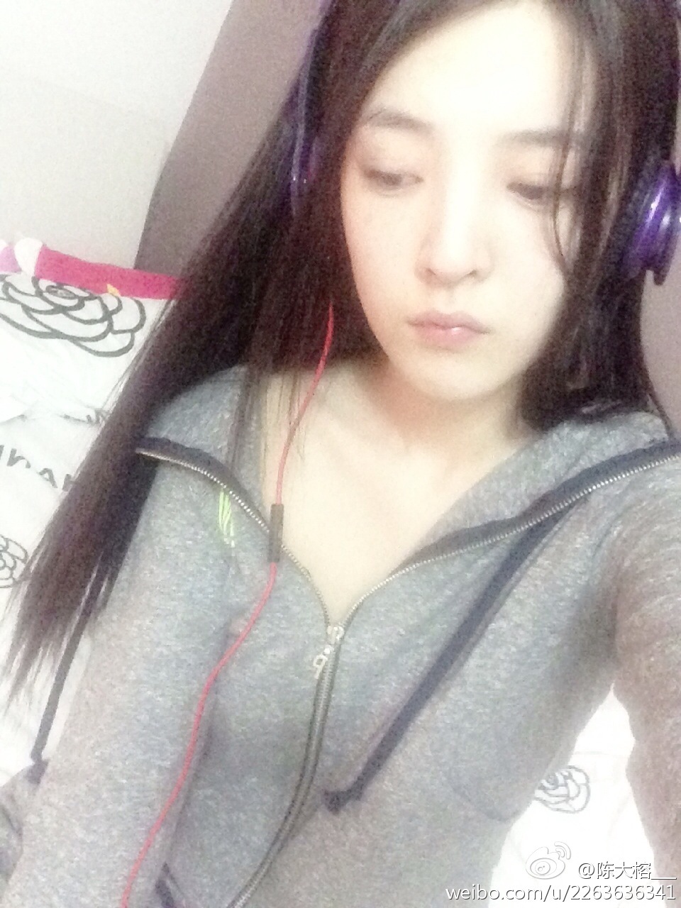 秀人网模特美女神陈大榕生活微博自拍写真