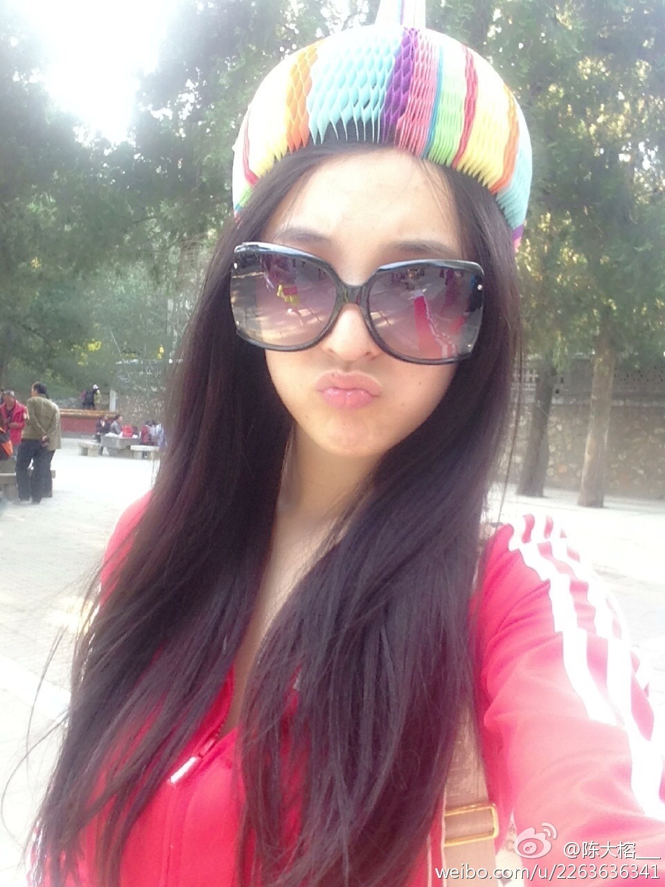 秀人网模特美女神陈大榕生活微博自拍写真
