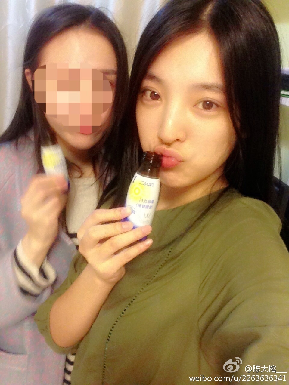 秀人网模特美女神陈大榕生活微博自拍写真