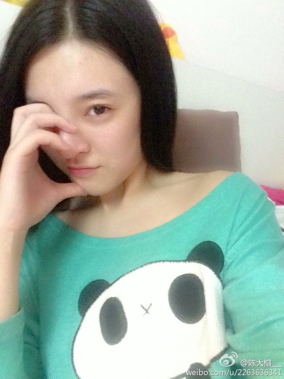 秀人网模特美女神陈大榕生活微博自拍写真