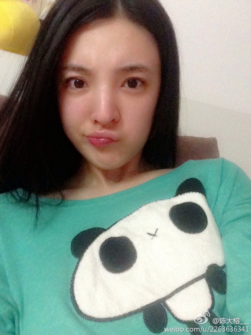 秀人网模特美女神陈大榕生活微博自拍写真